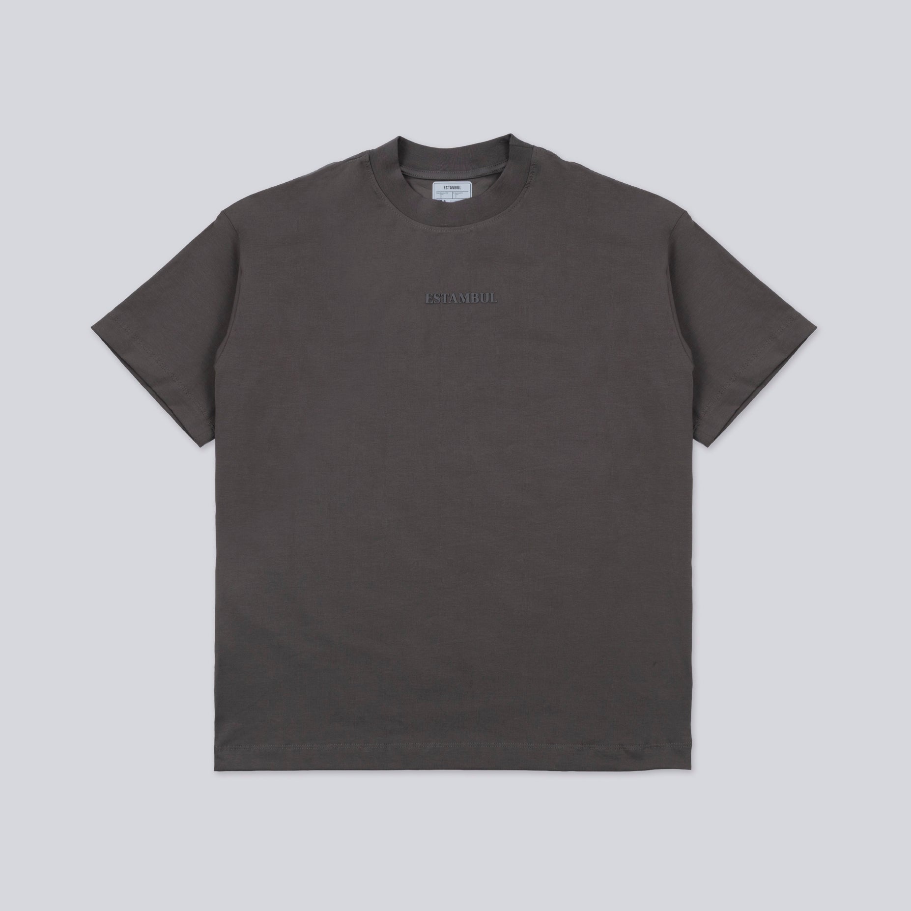 Oversize hombre básica gris