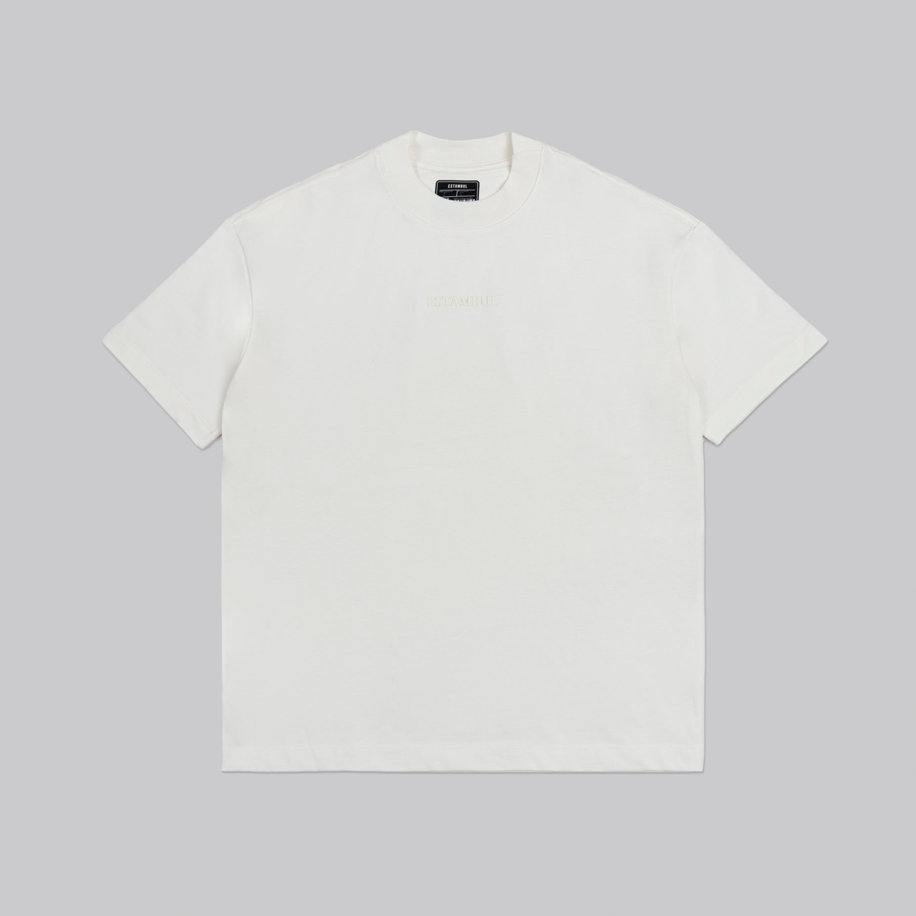 Oversize hombre básica marfil