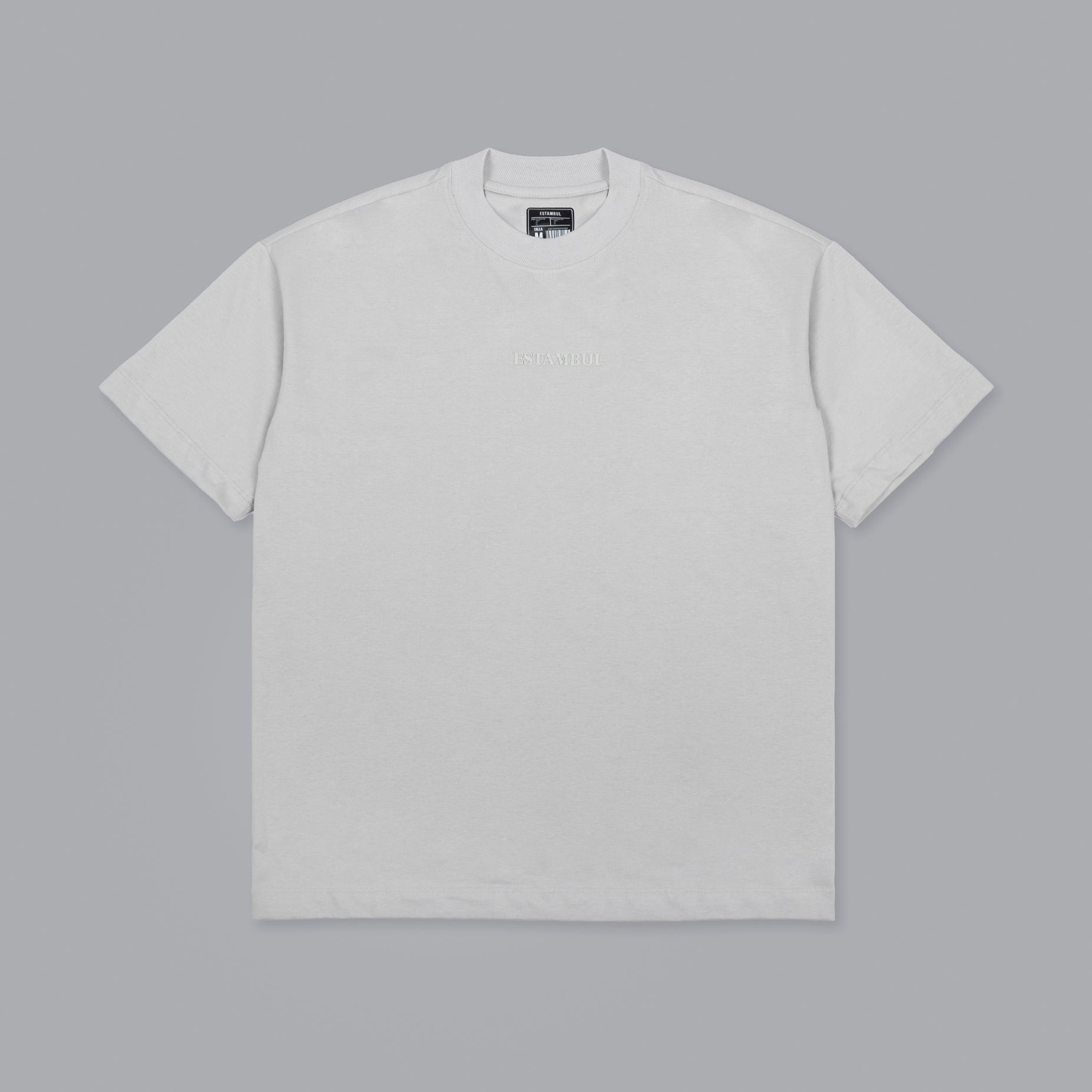 Oversize hombre basica gris