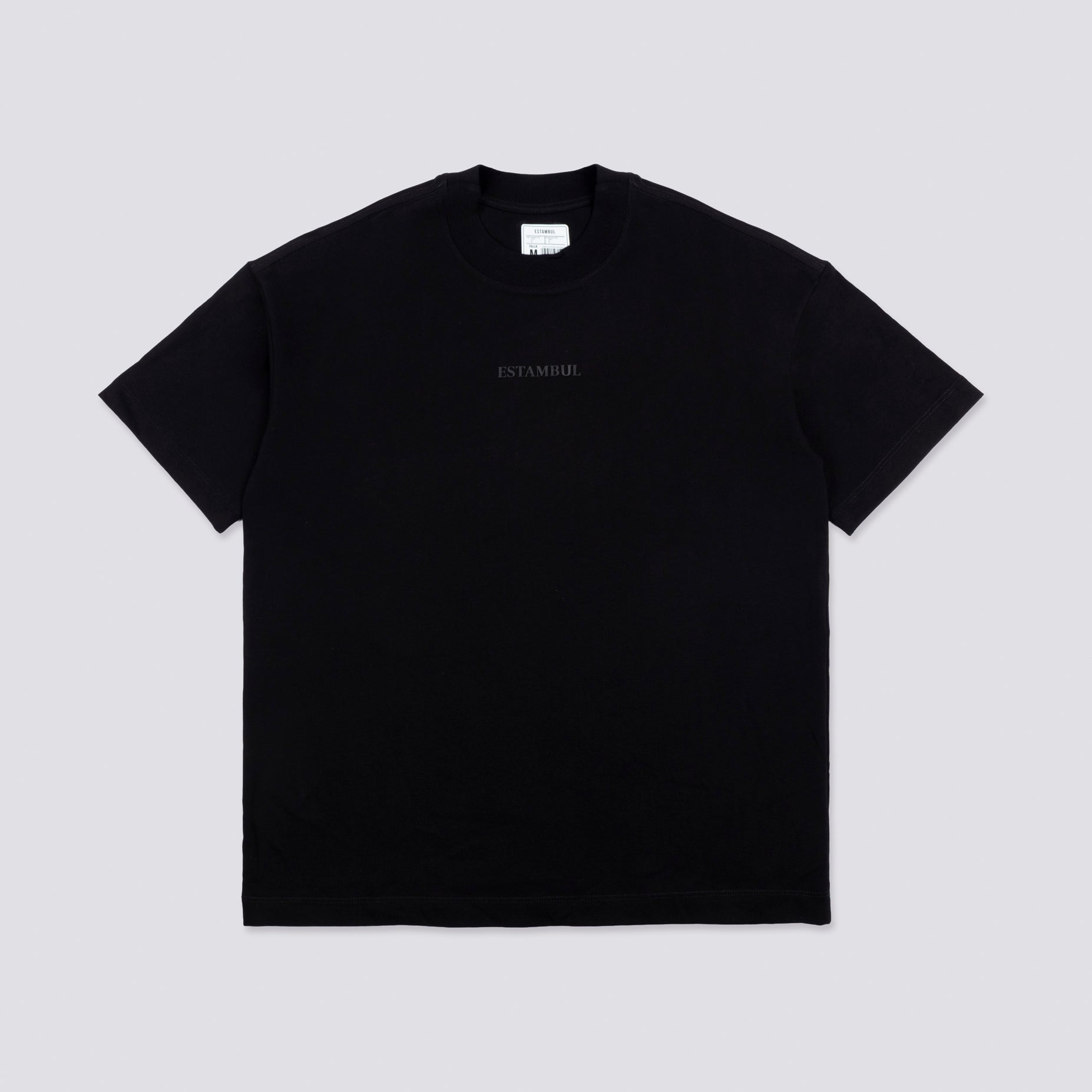 Oversize hombre básica negro