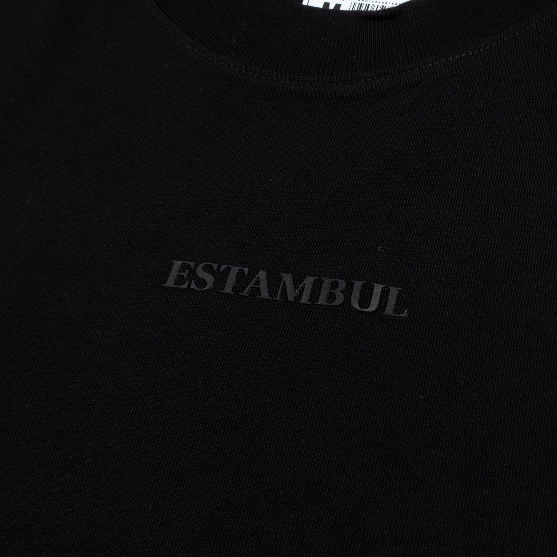 Oversize hombre básica negro