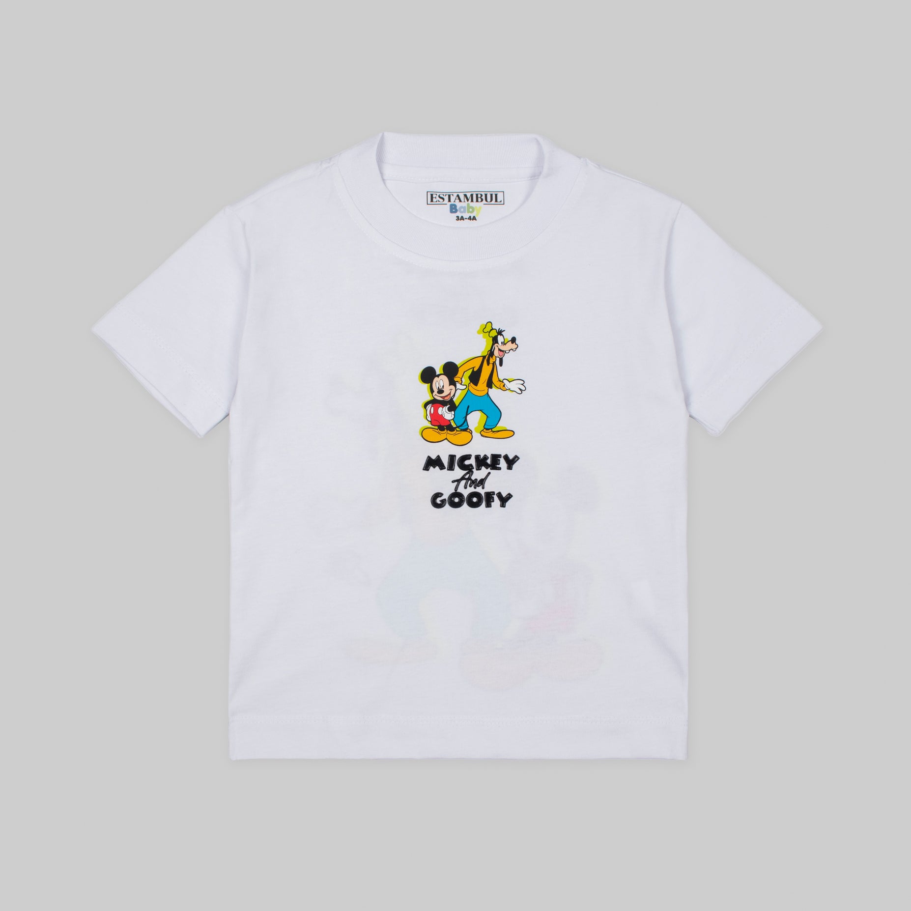 Oversize baby Mickey and Goofy