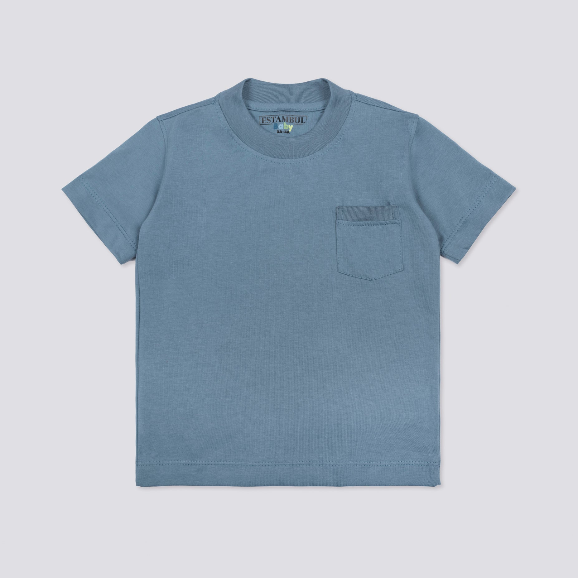 Oversize baby bolsillo azul