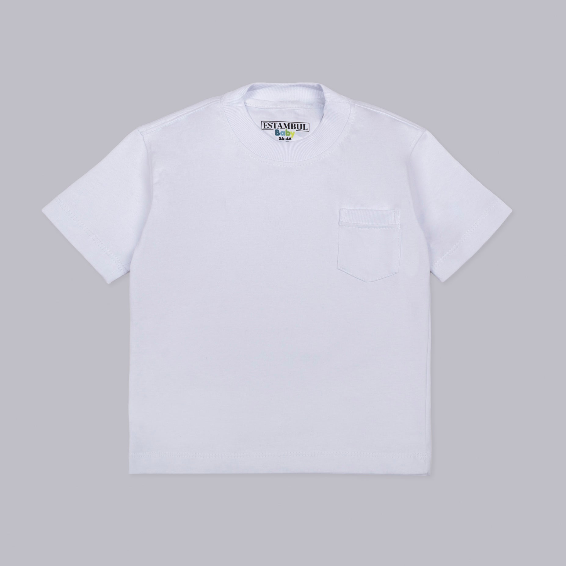 Oversize baby bolsillo blanca