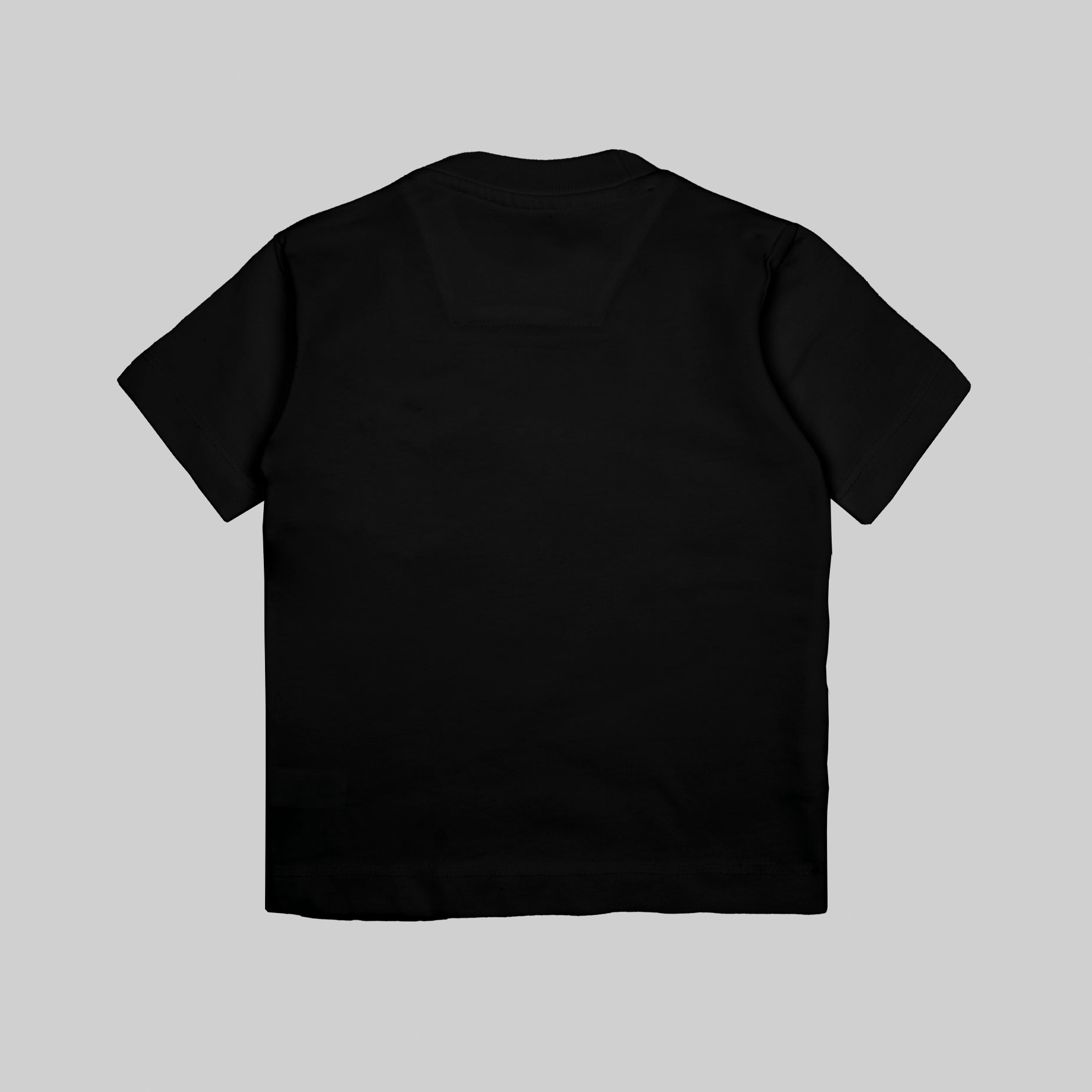 Oversize baby basica bolsillo negra