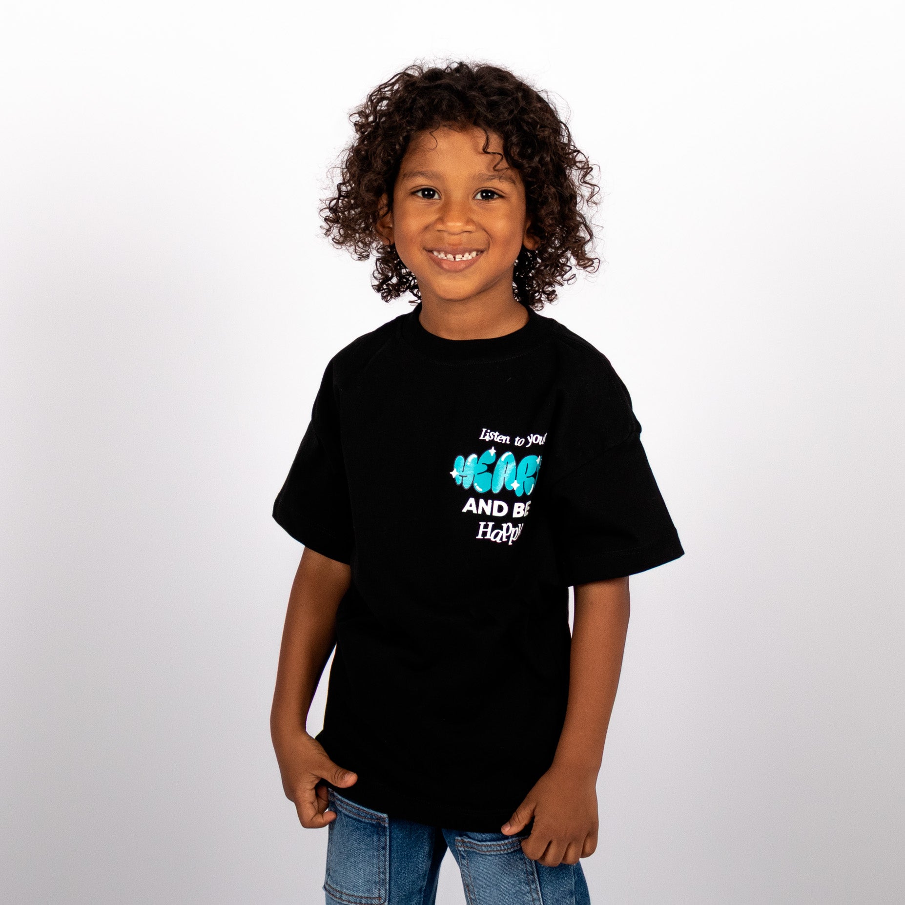 Oversize niño Heart happy