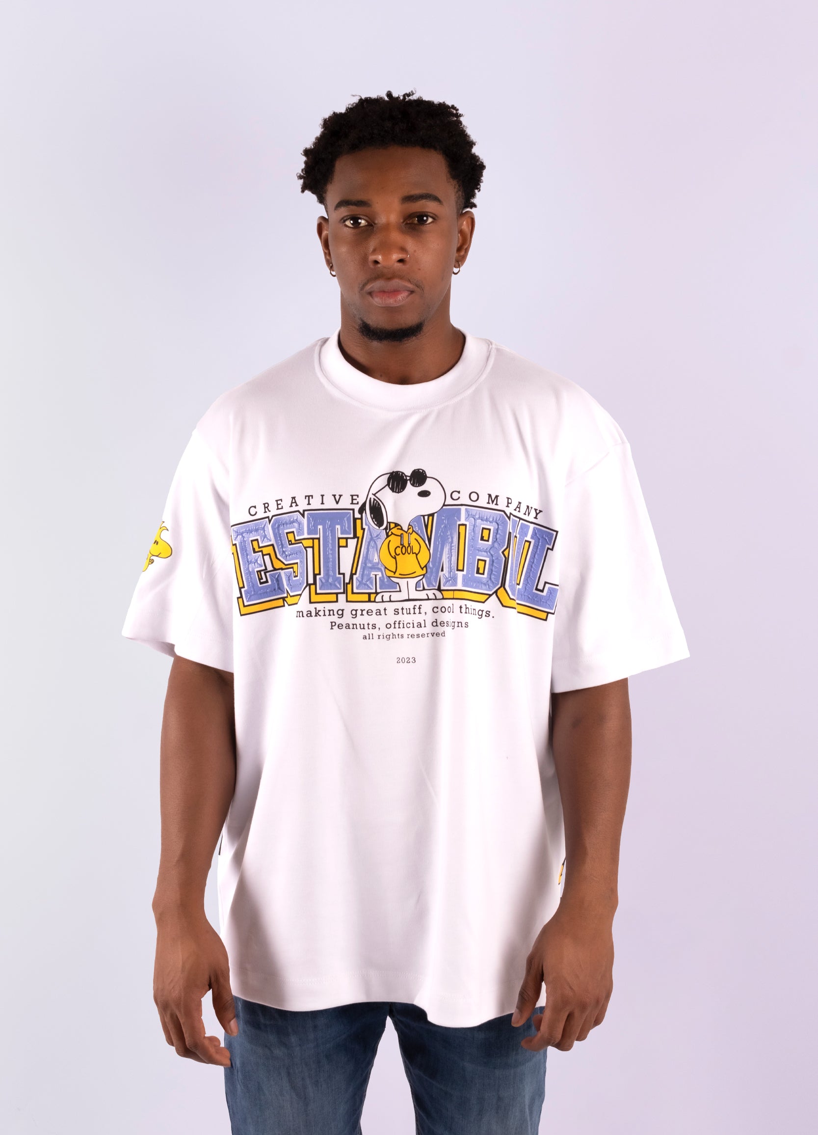 Oversize hombre Estambul Snoopy