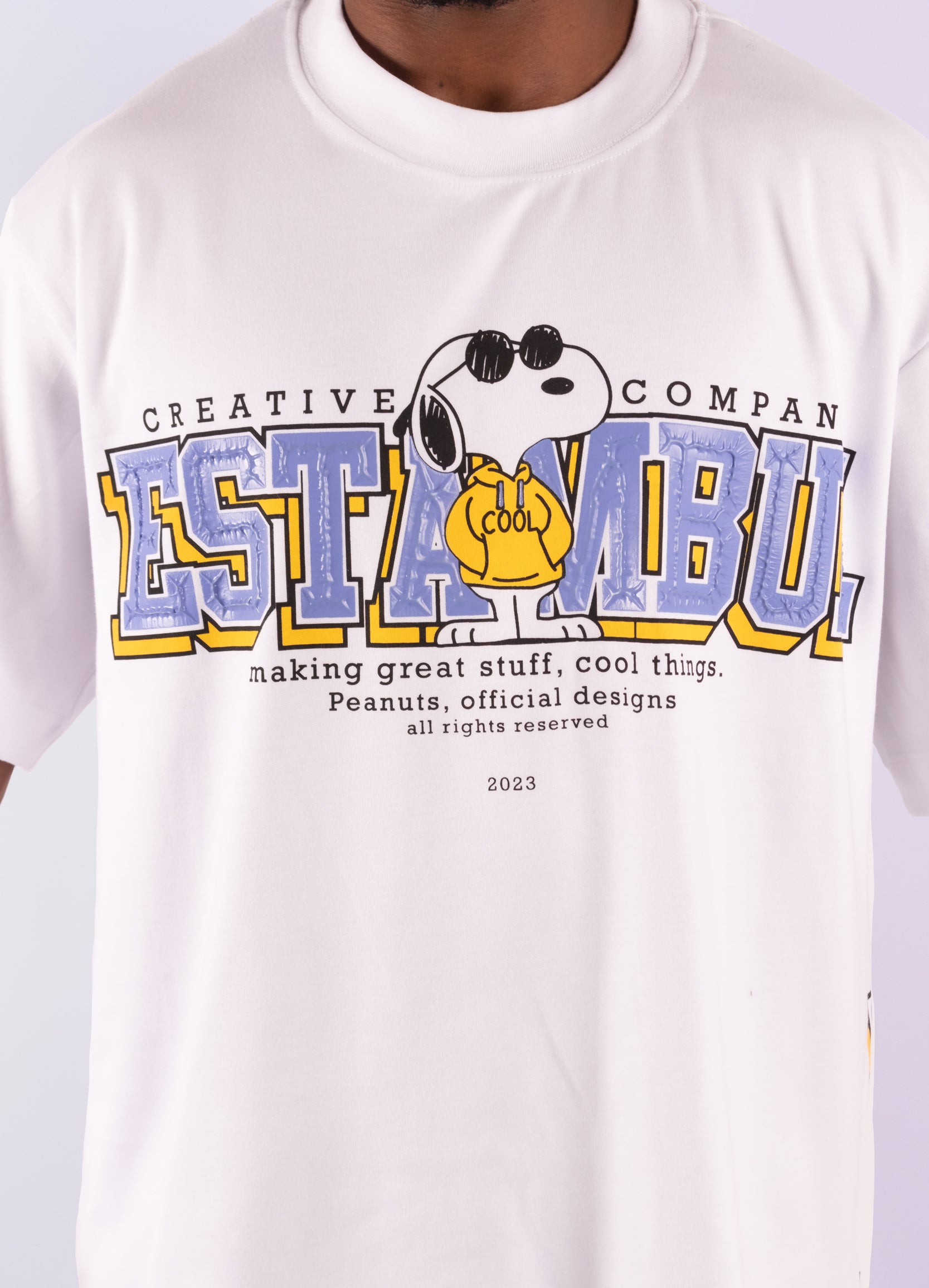 Oversize hombre Estambul Snoopy