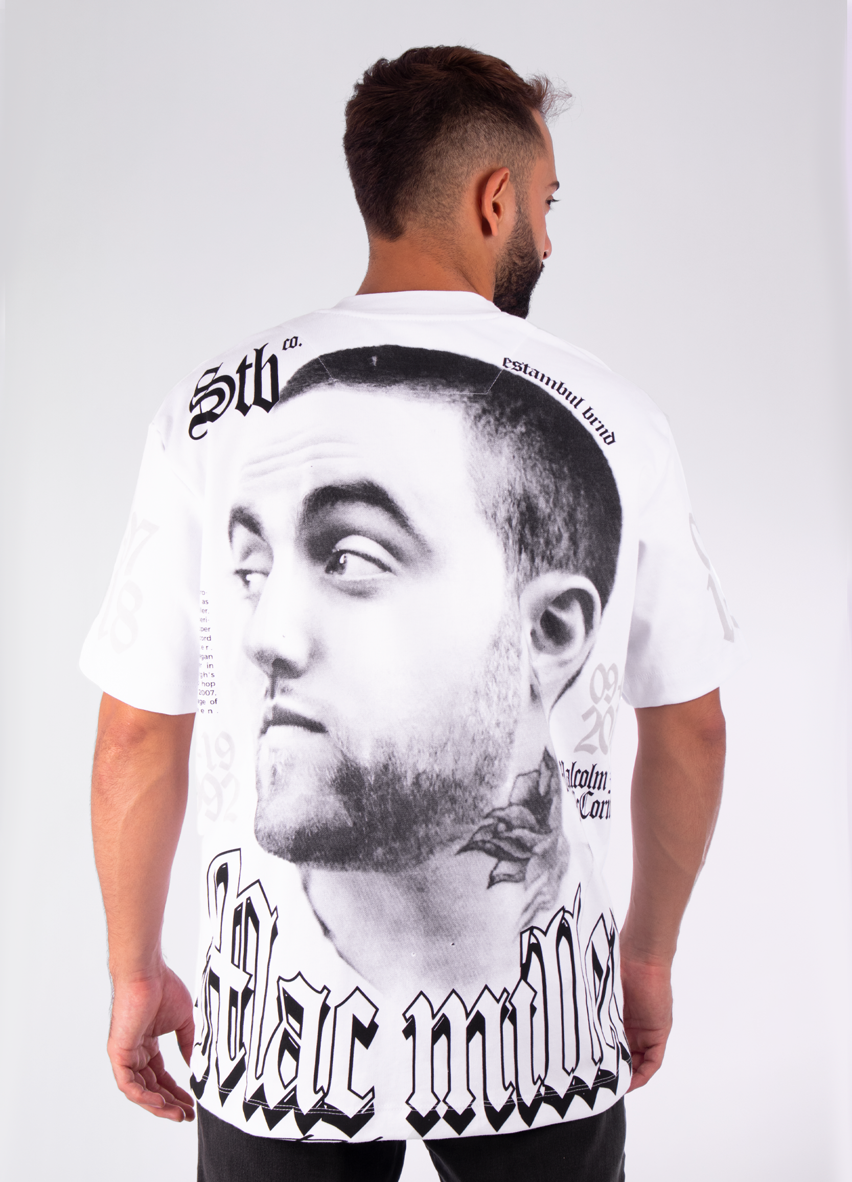 Oversize hombre Mac Miller