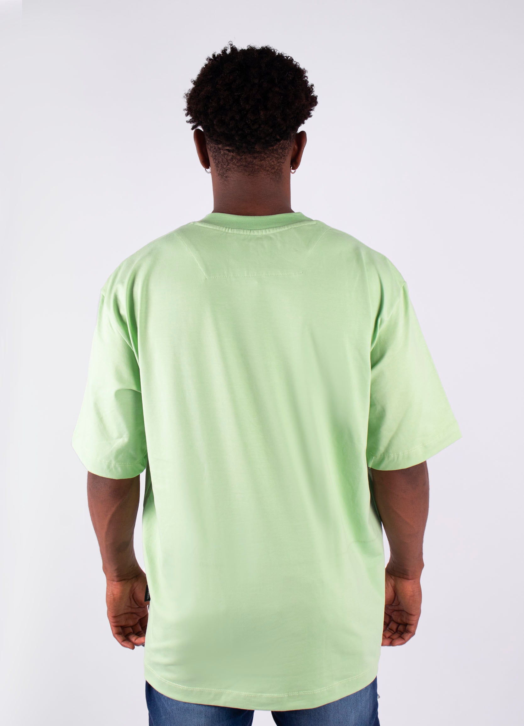 Oversize hombre basica verde