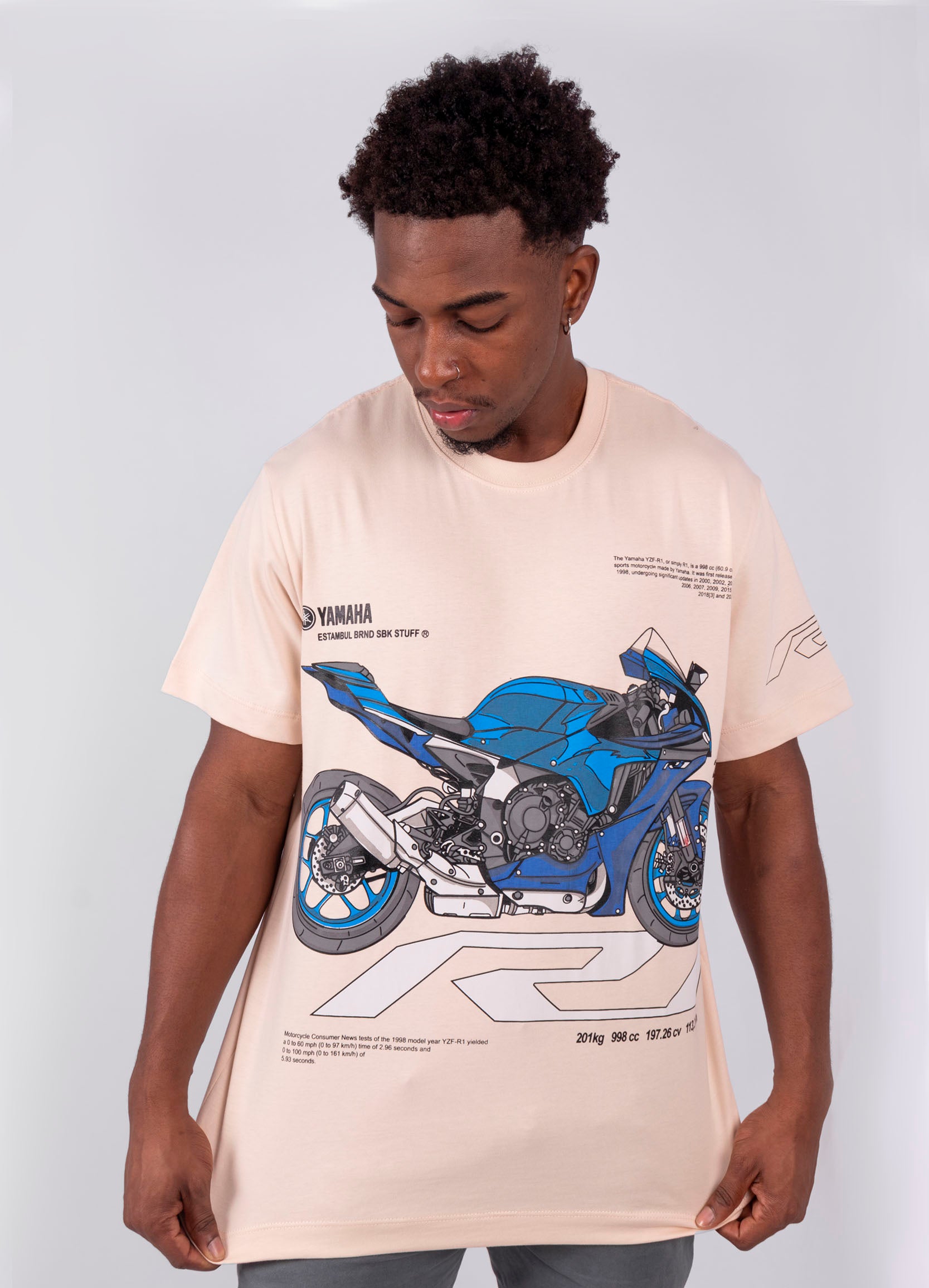 Camiseta hombre R. yamaha