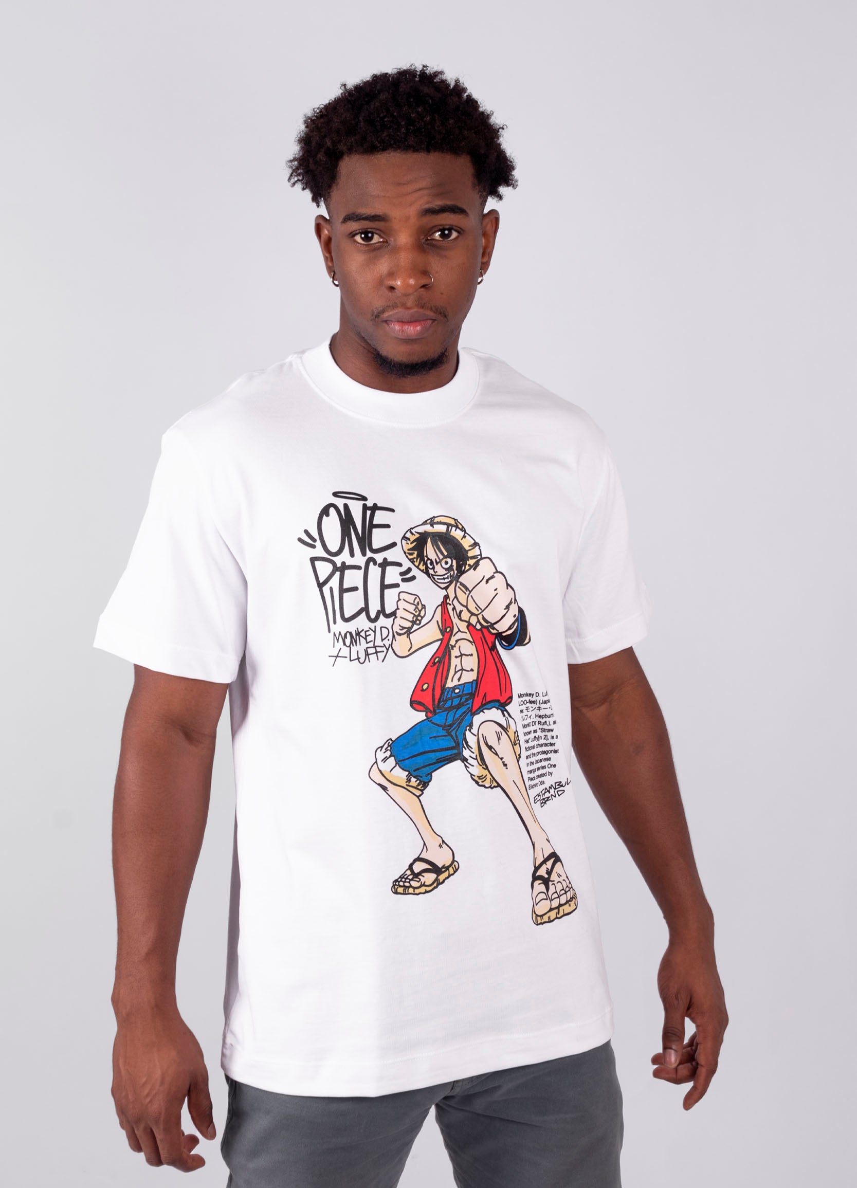 Camiseta R. hombre estampada One piece
