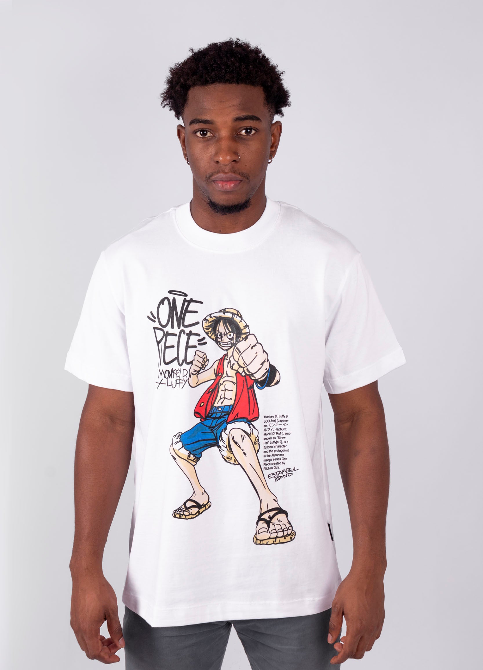 Camiseta R. hombre estampada One piece