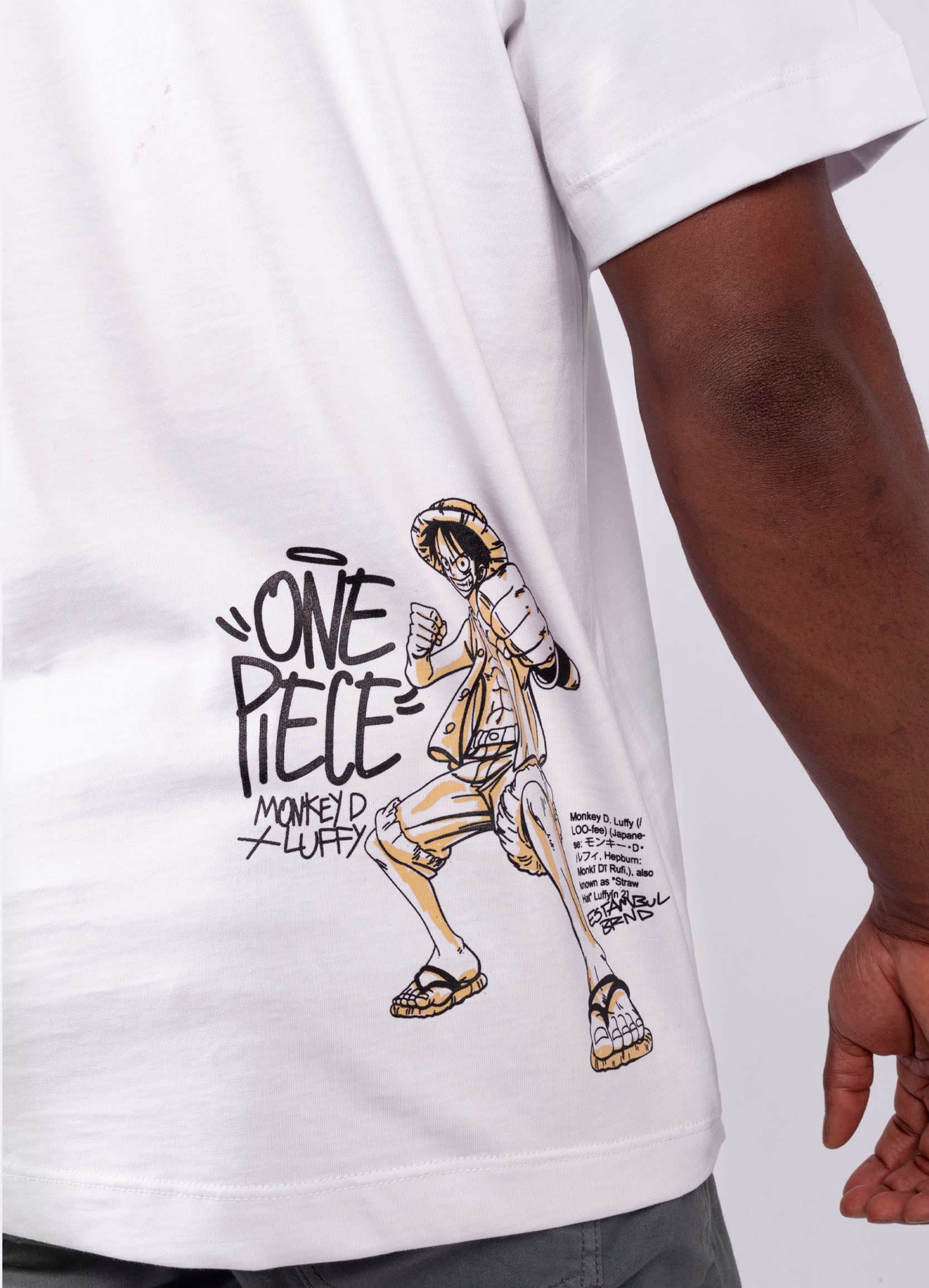 Camiseta R. hombre estampada One piece