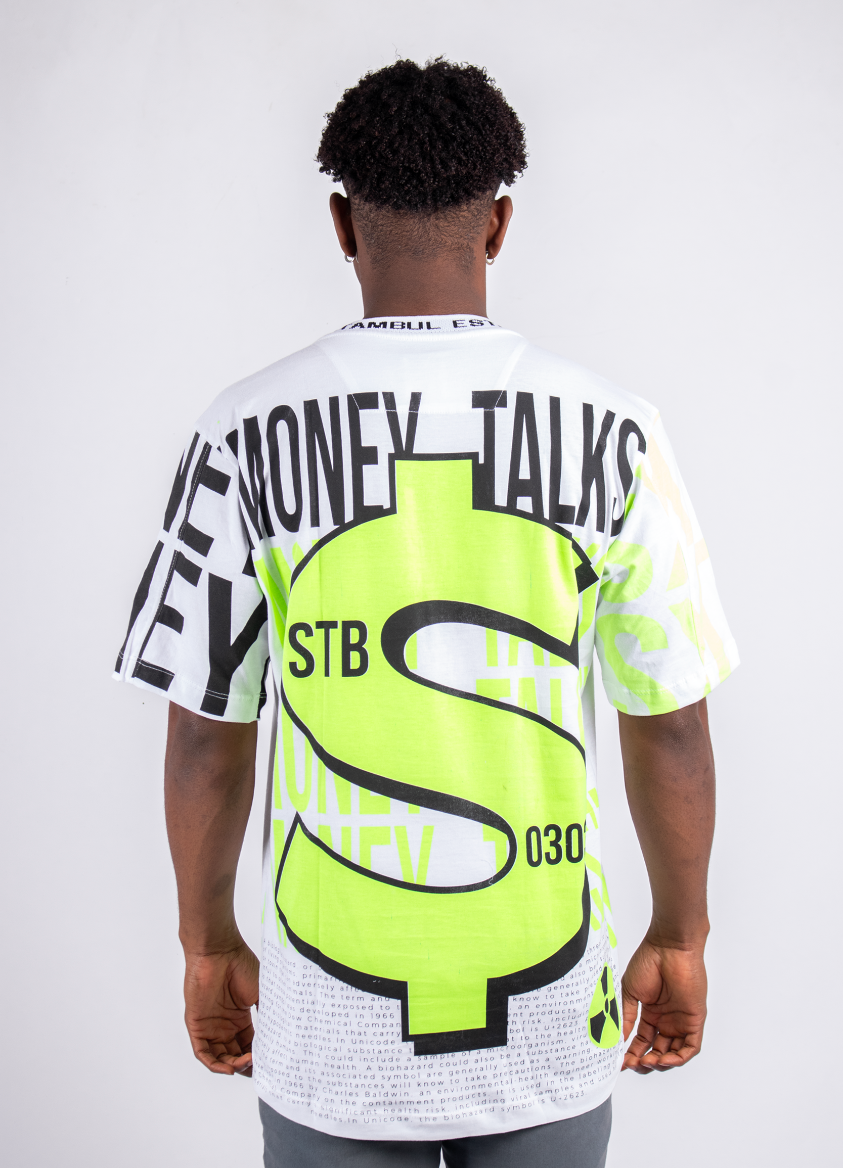 Oversize hombre Money Talks
