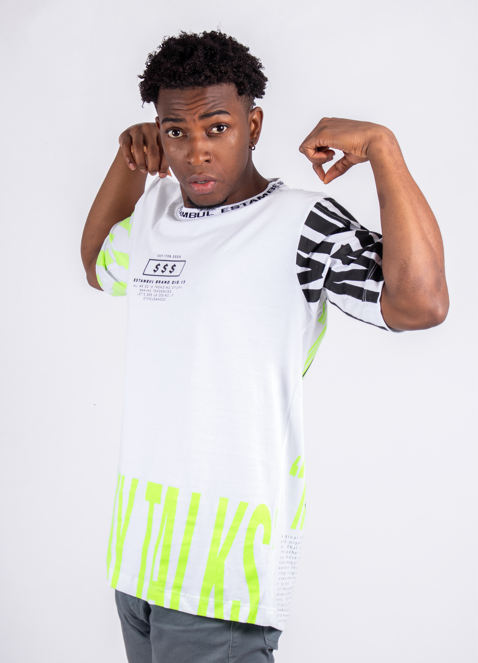 Oversize hombre Money Talks