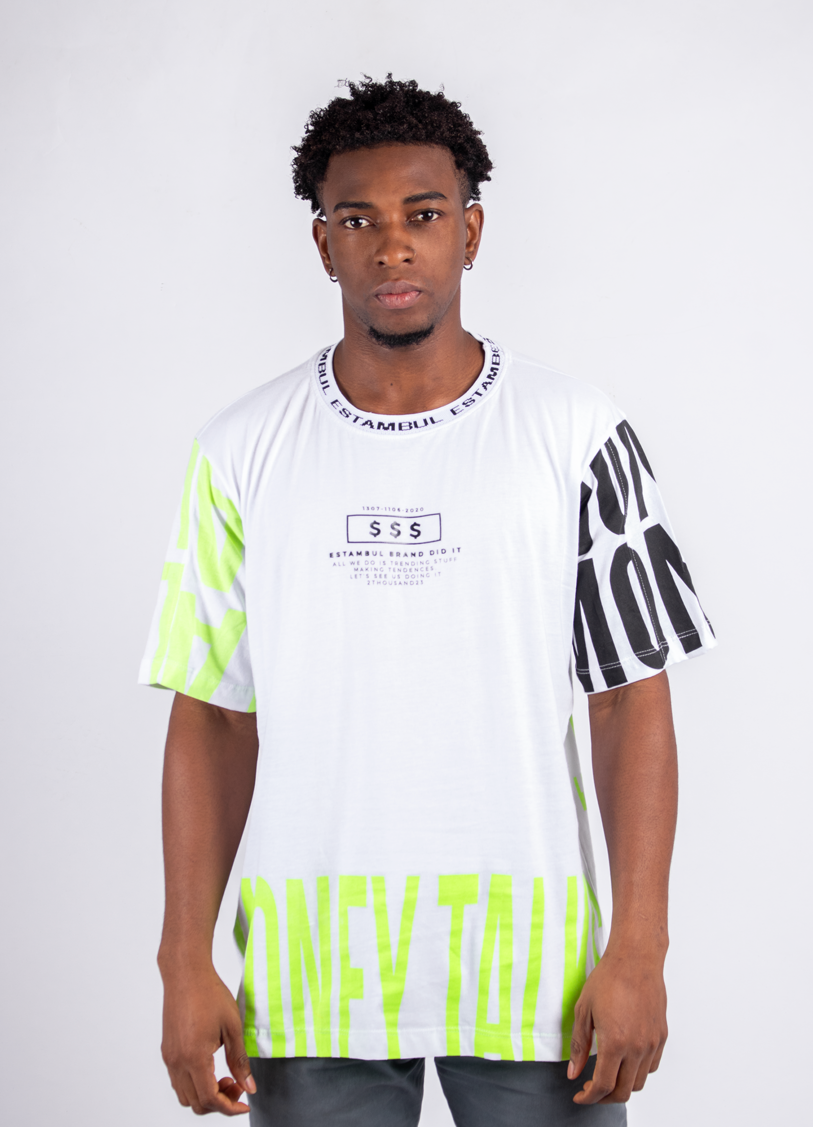 Oversize hombre Money Talks