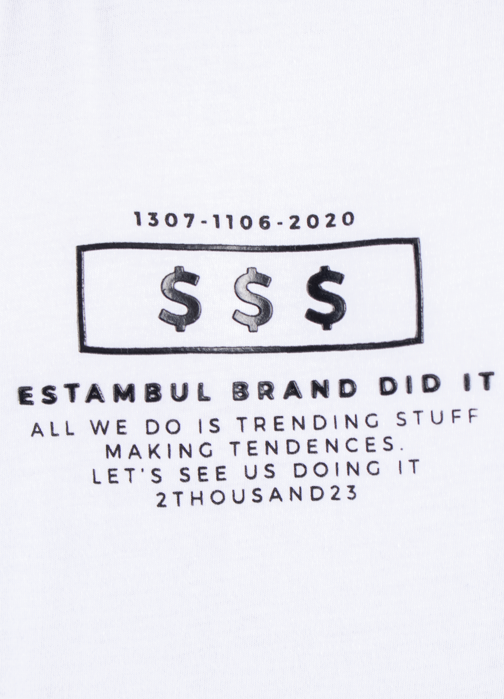 Oversize hombre Money Talks