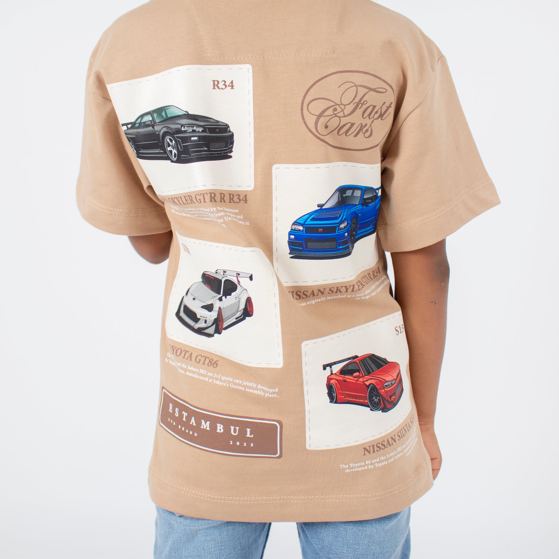 Oversize niño Fast cars