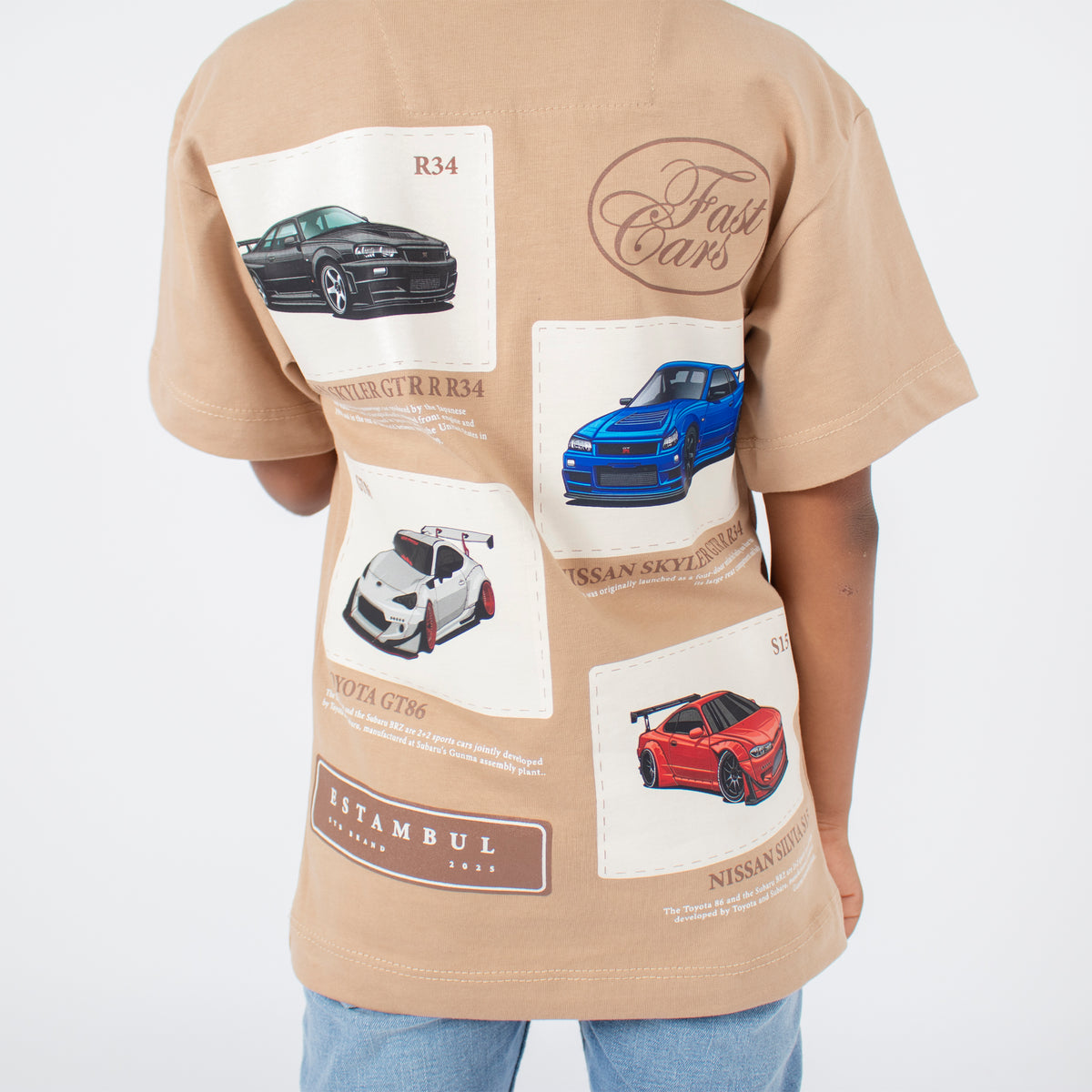 Oversize niño Fast cars