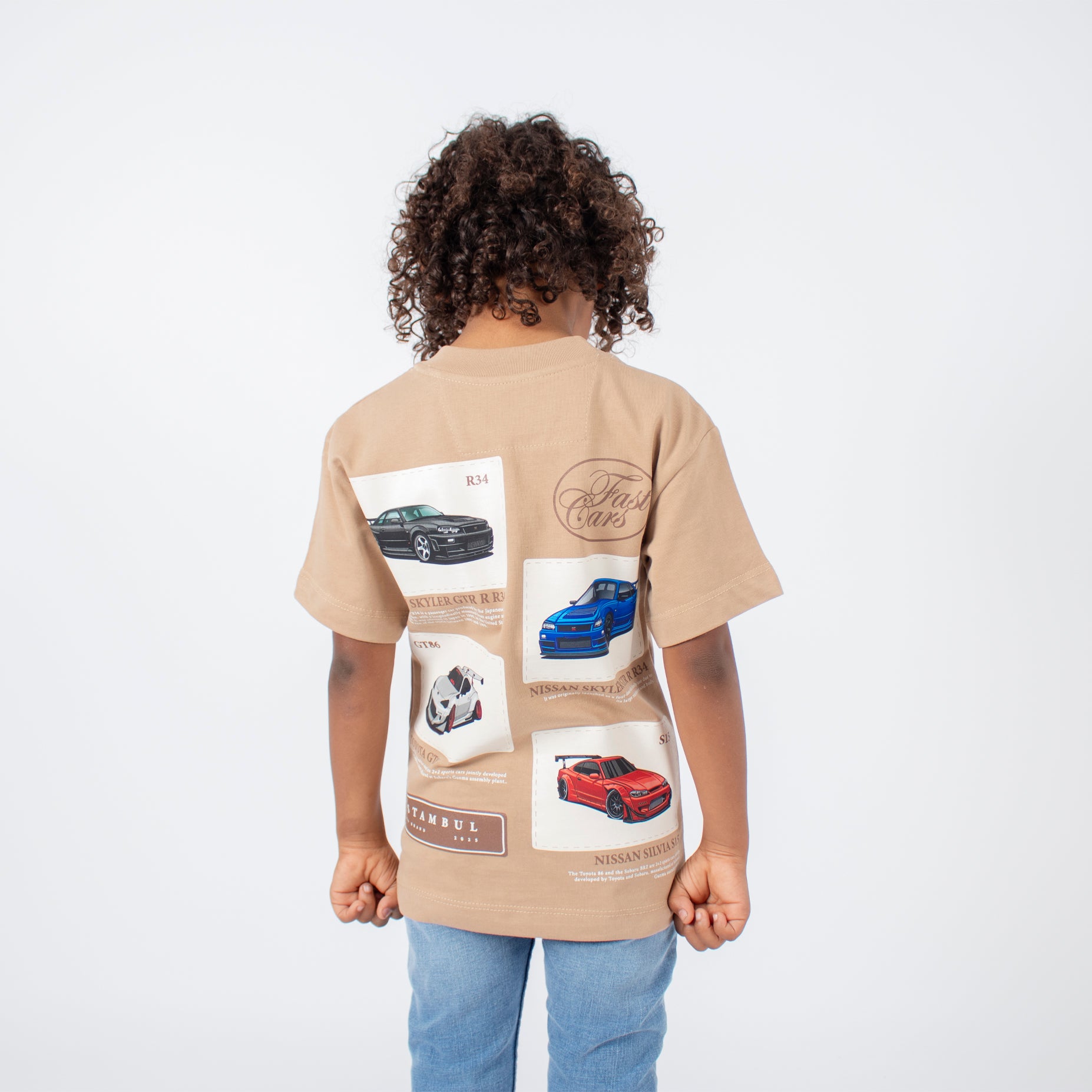 Oversize niño Fast cars