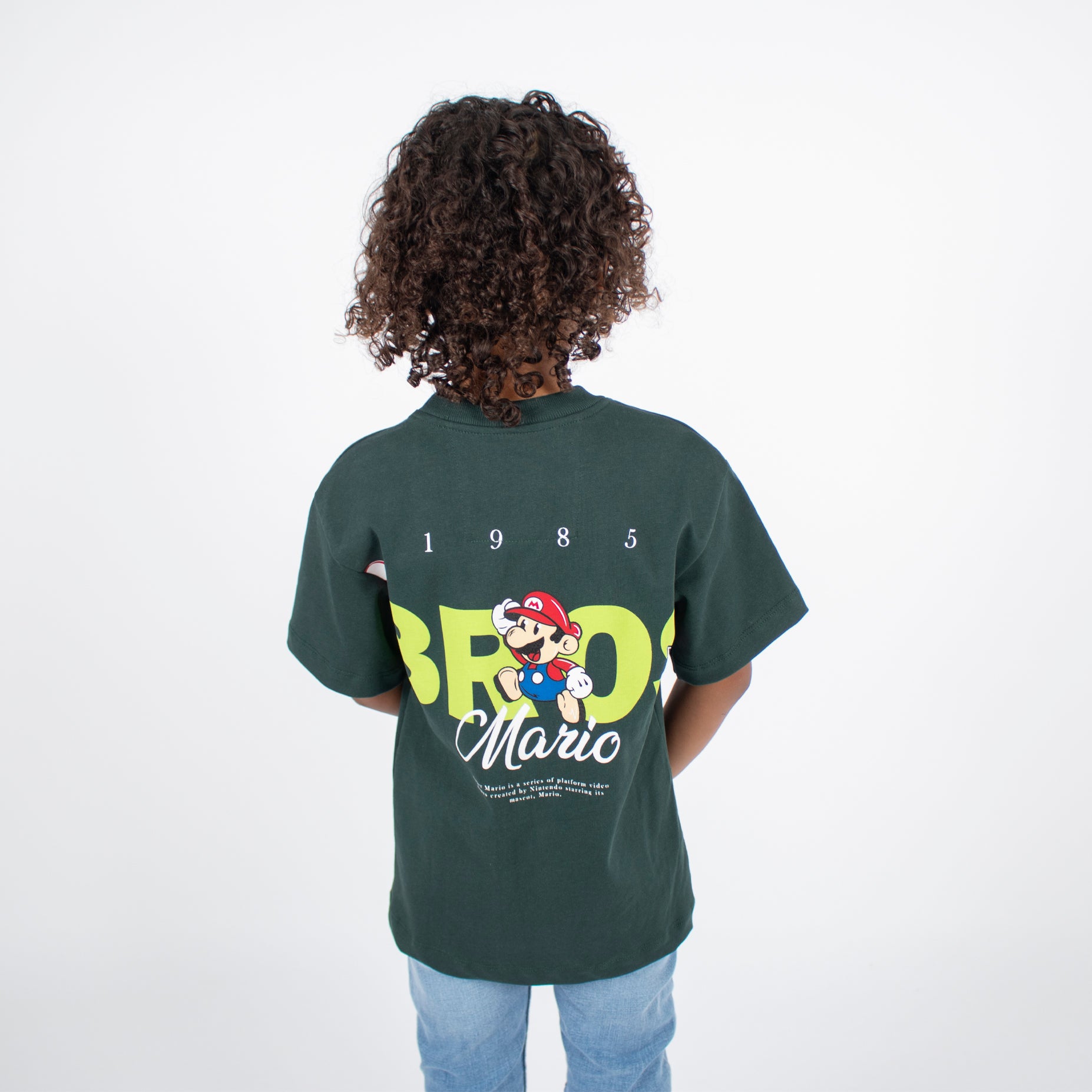 Oversize niño Mario Bros