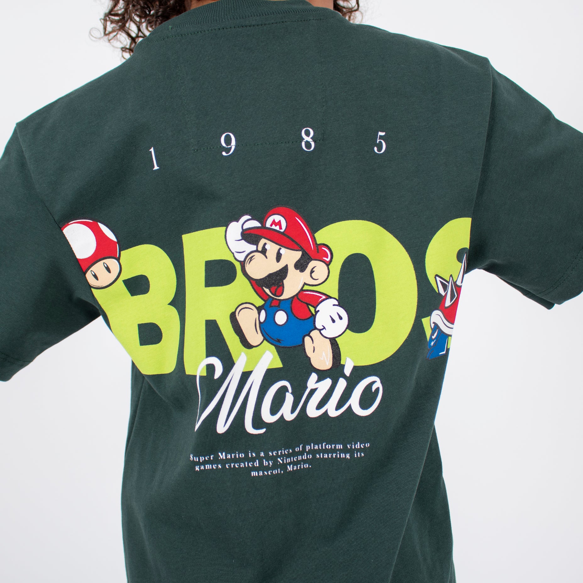 Oversize niño Mario Bros