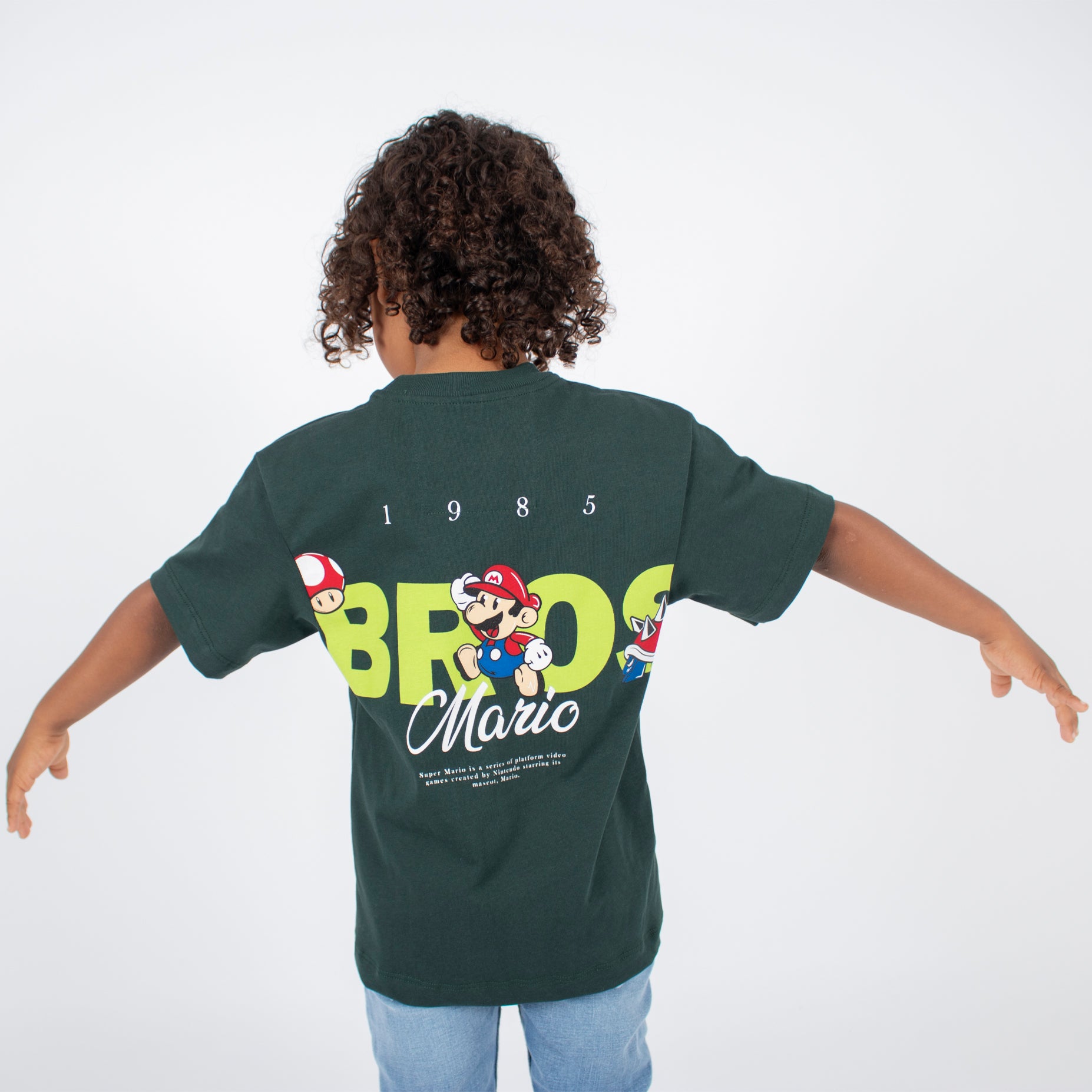 Oversize niño Mario Bros
