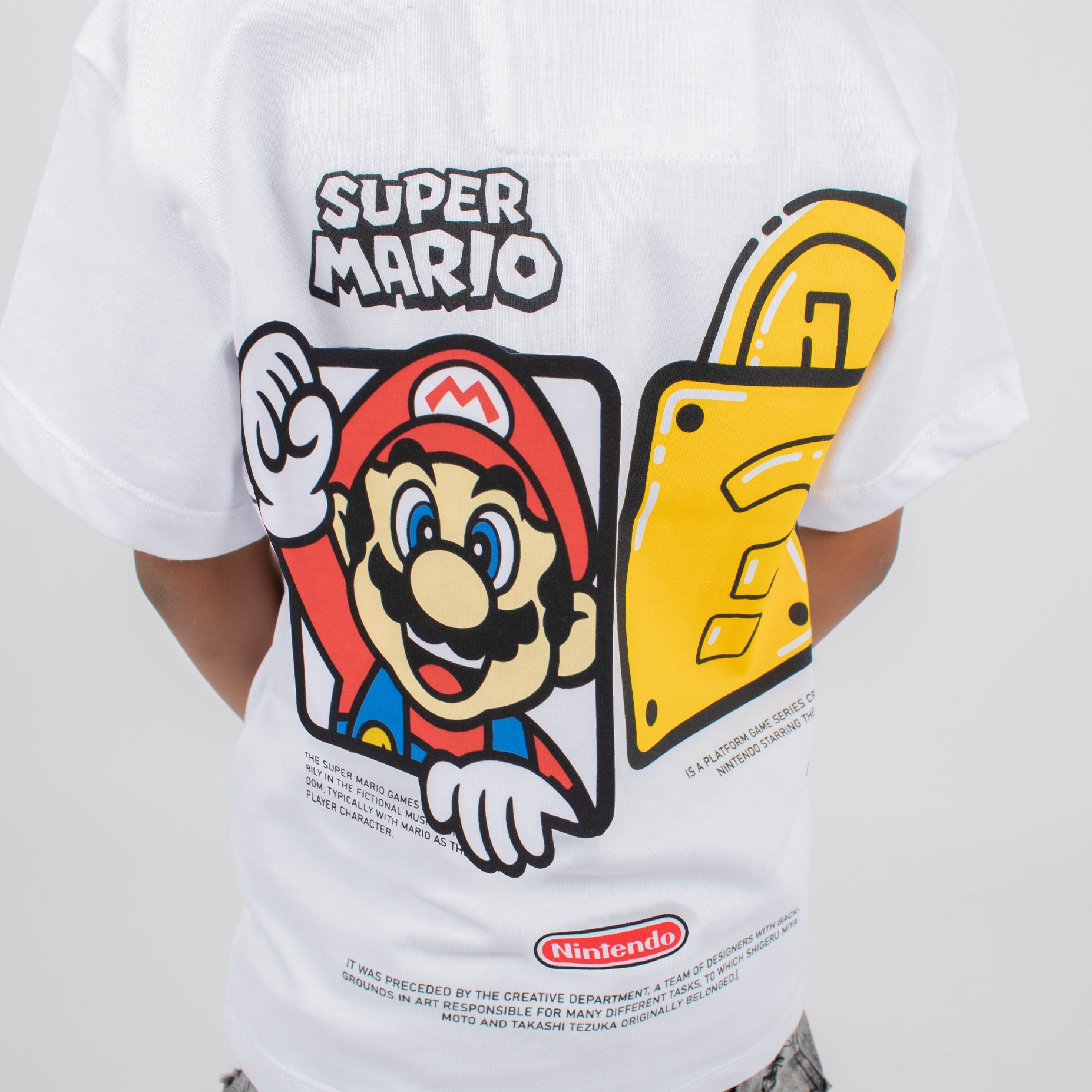 Oversize niño Super Mario