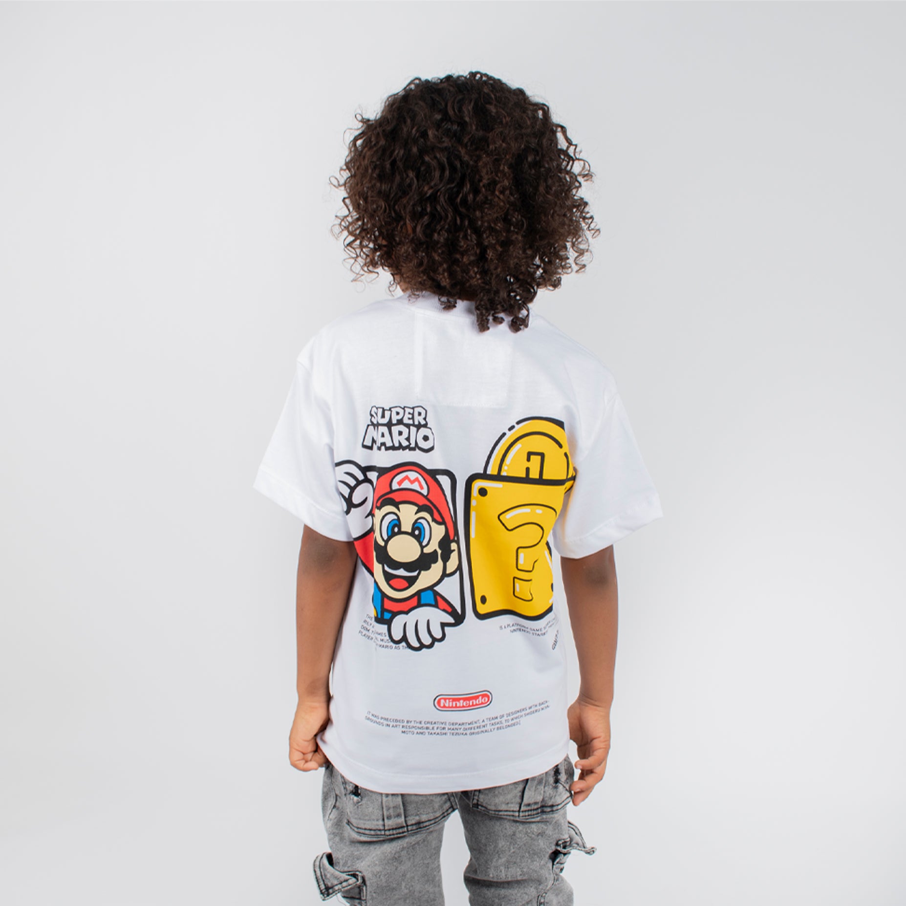 Oversize niño Super Mario