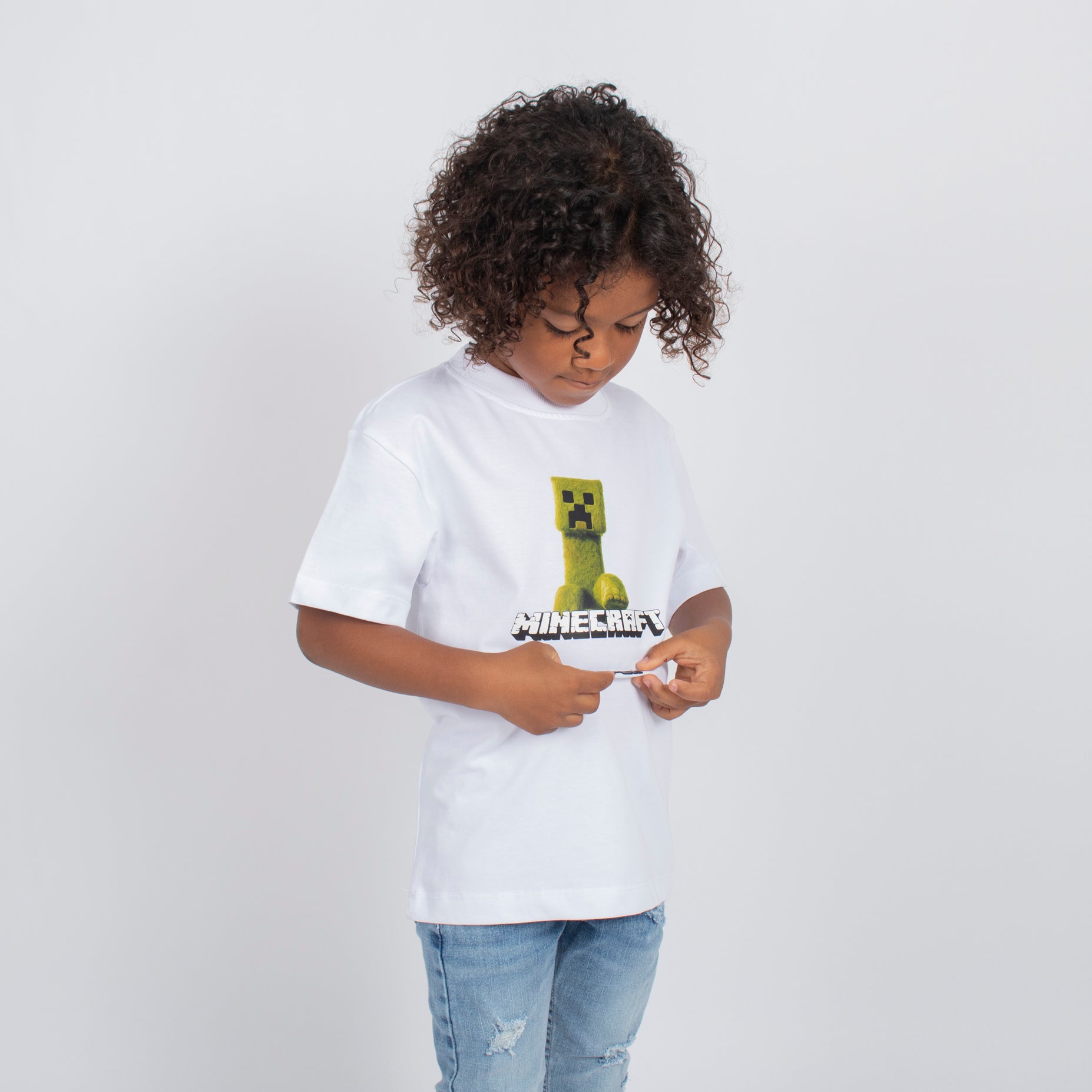 Oversize niño Minecraf