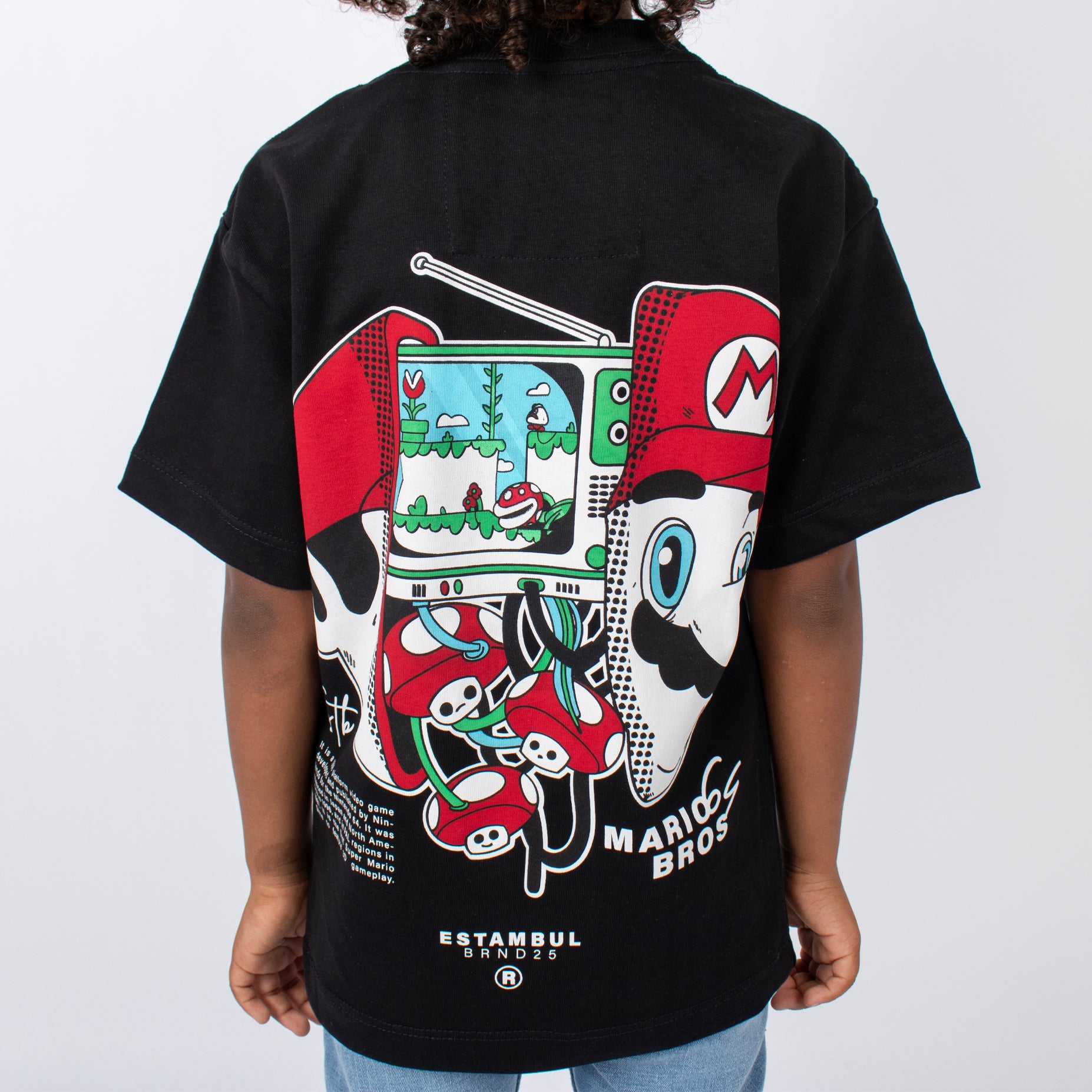 Oversize niño Mario Bros