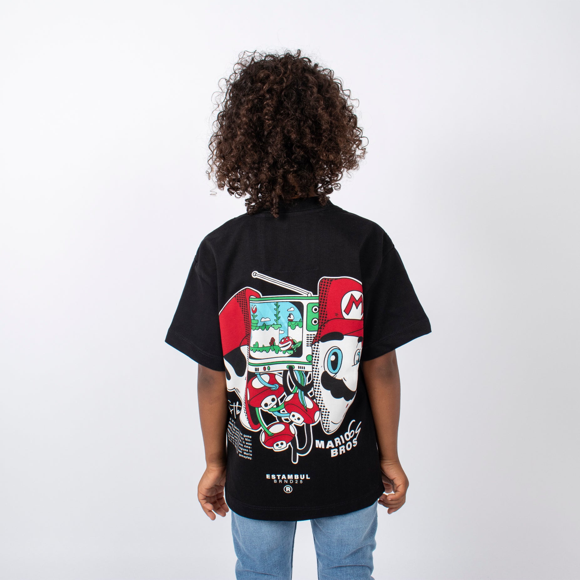 Oversize niño Mario Bros