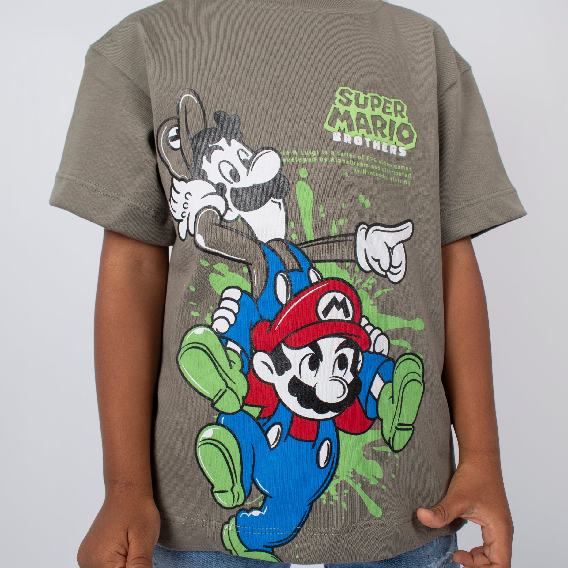 Oversize niño Super Mario