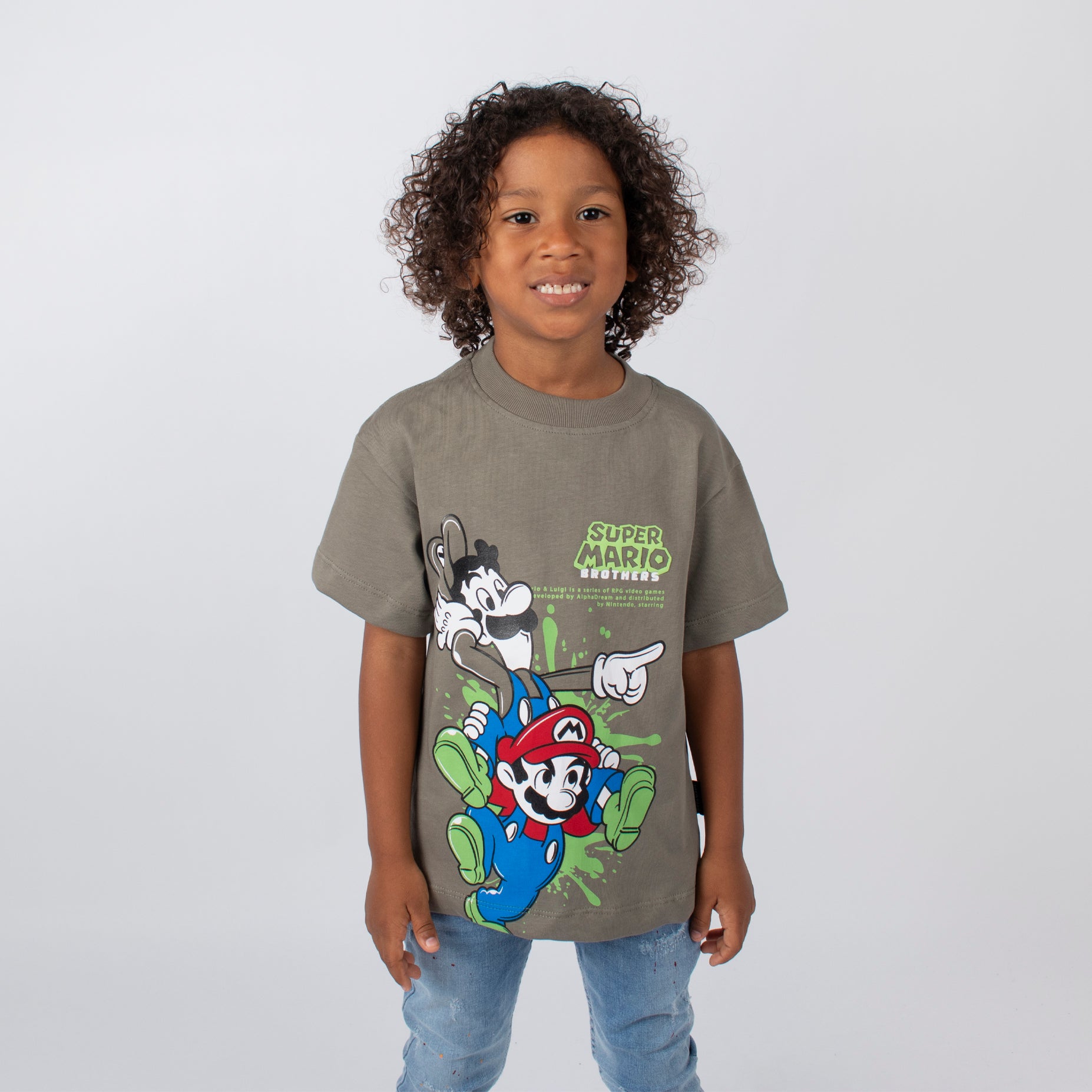 Oversize niño Super Mario