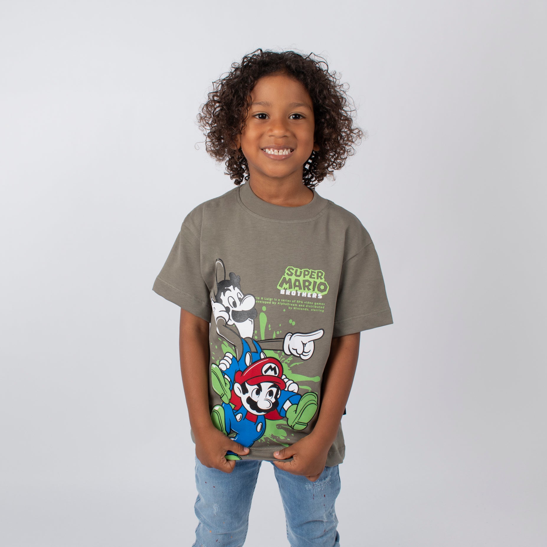 Oversize niño Super Mario