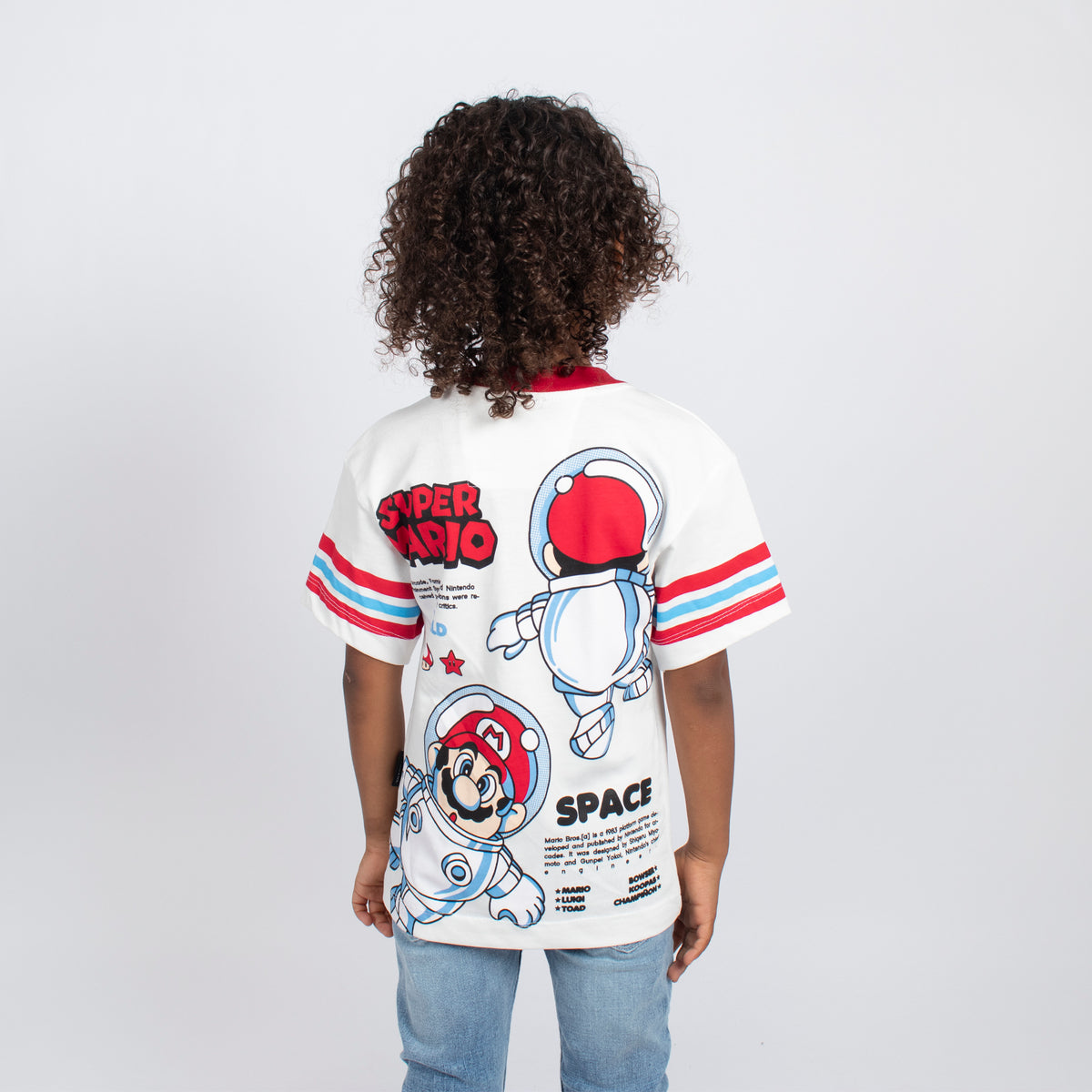 Oversize niño Super Mario