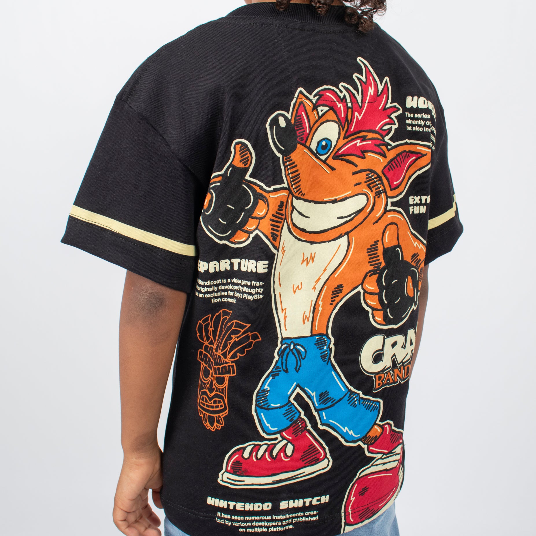 Oversize niño Crash