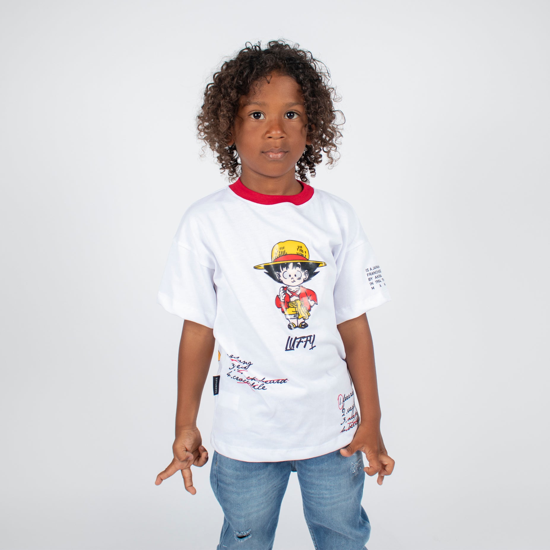 Oversize niño Luffy Goku