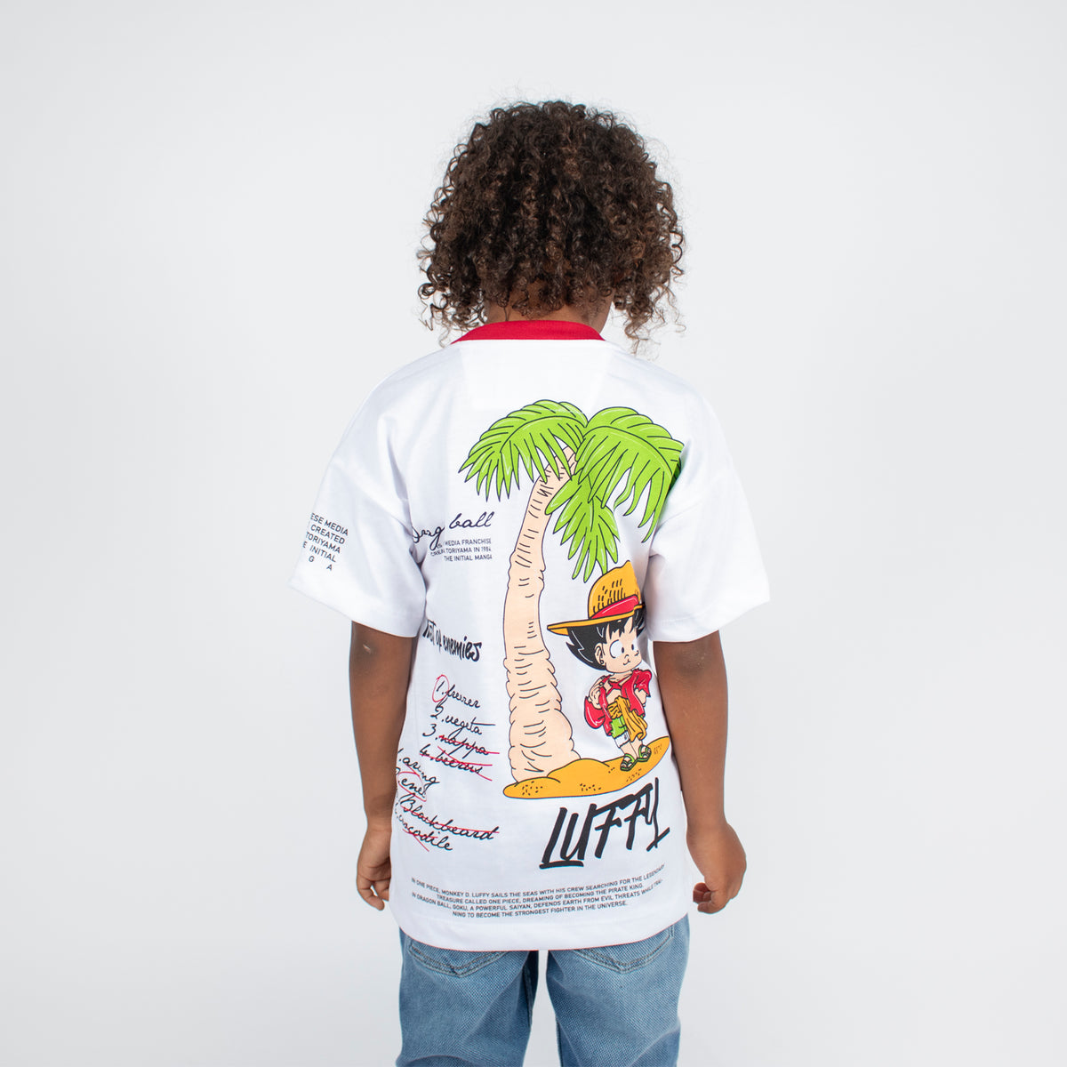 Oversize niño Luffy Goku