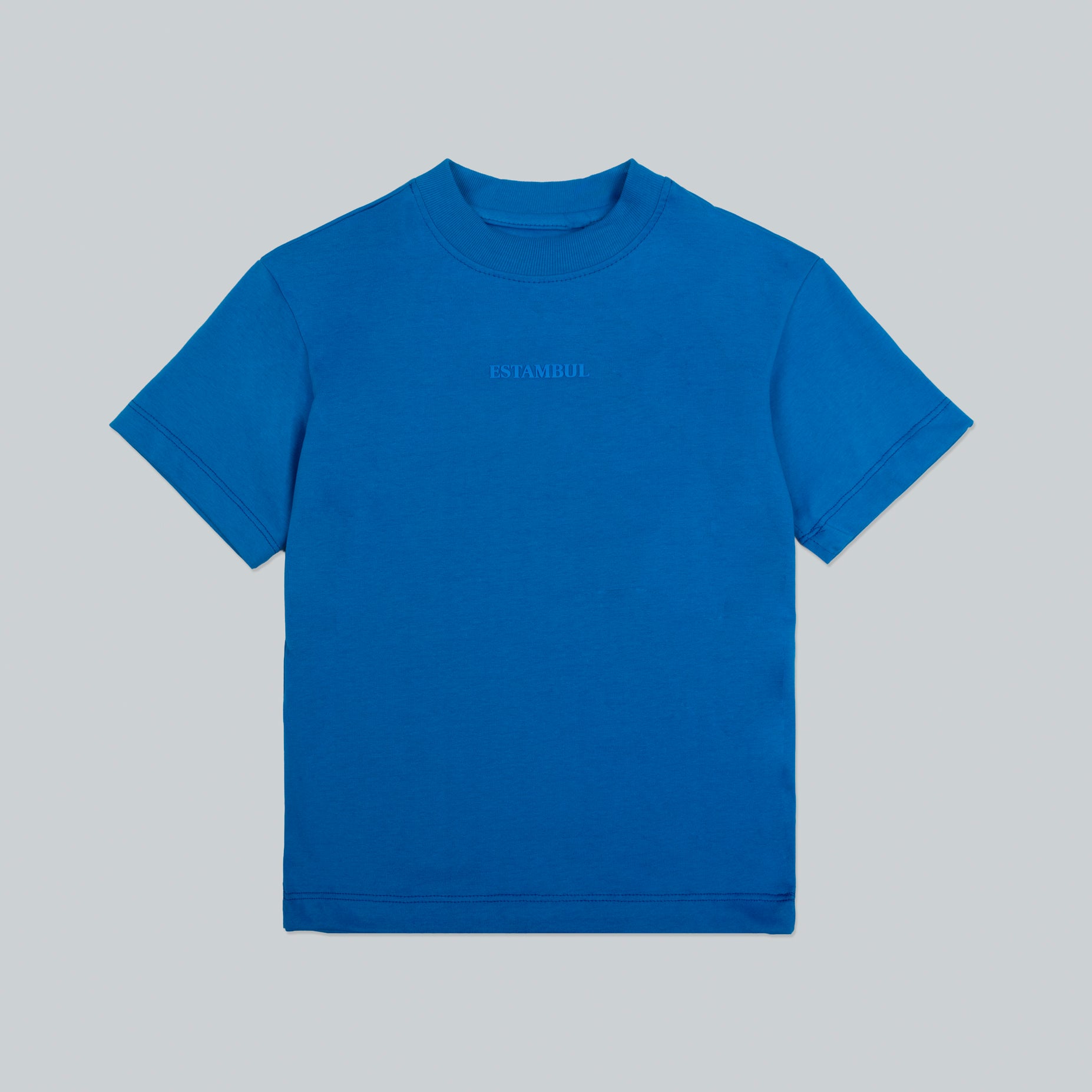 Oversize niño básica azul