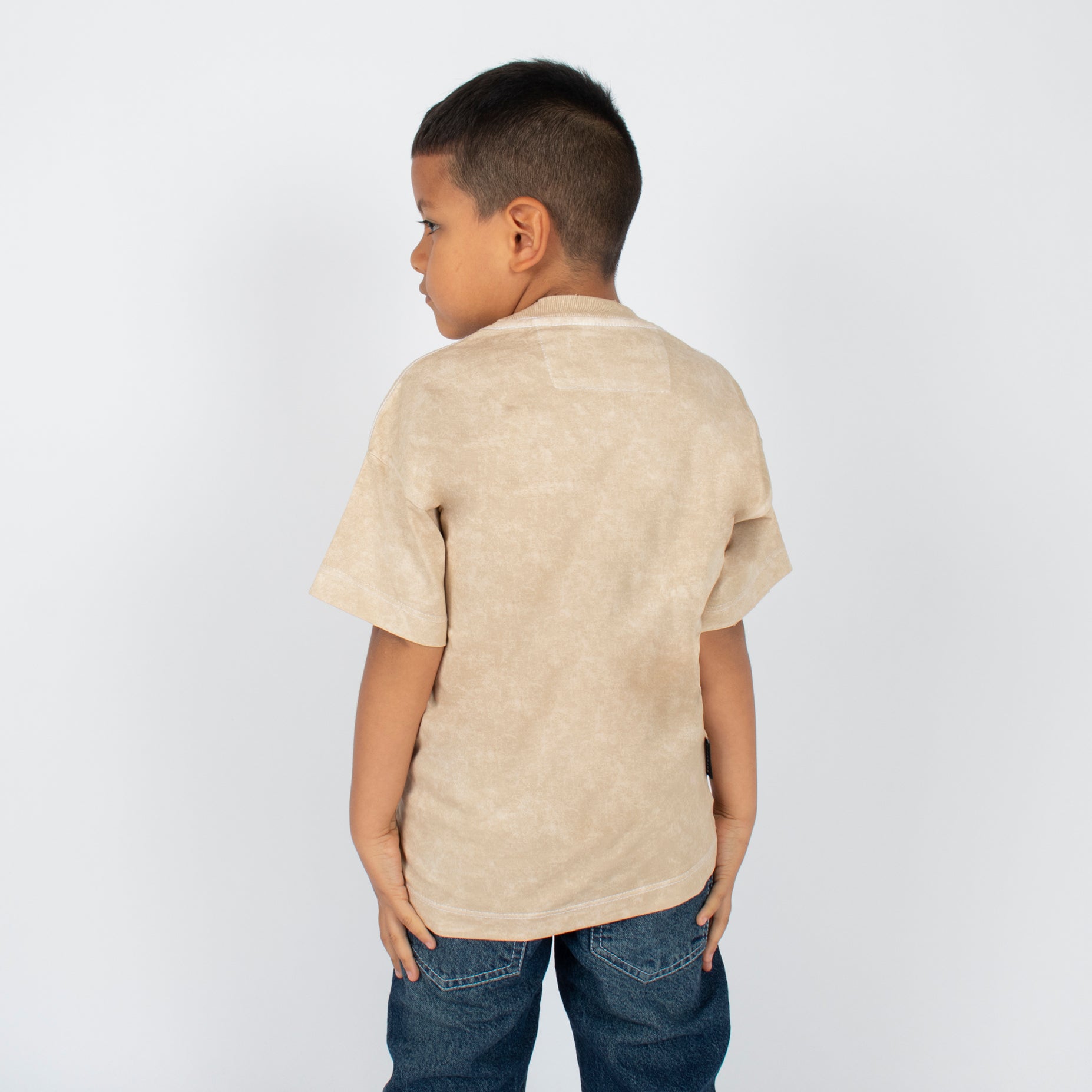 Oversize niño Authentic beige