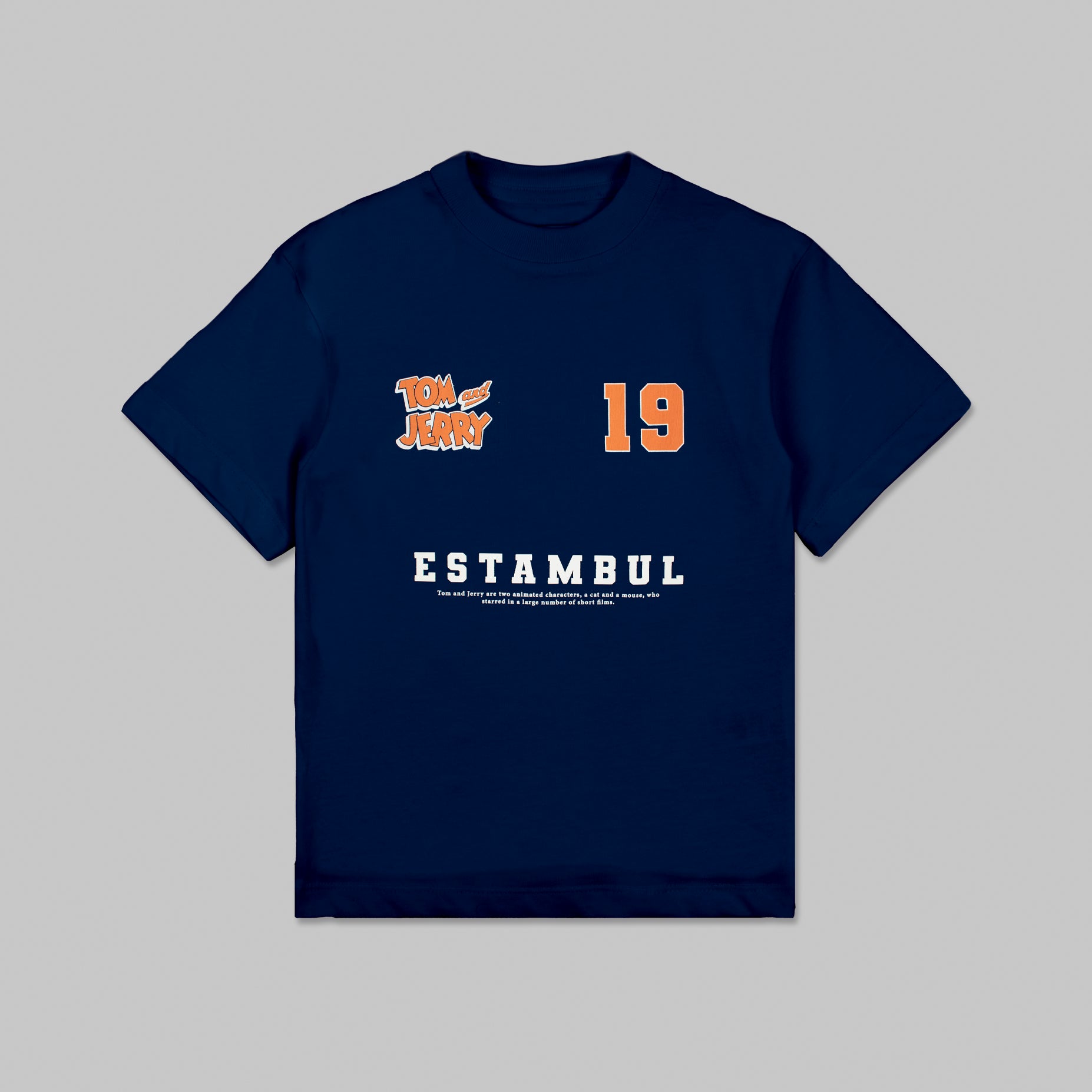 Oversize niño Baseball Tom y Jerry