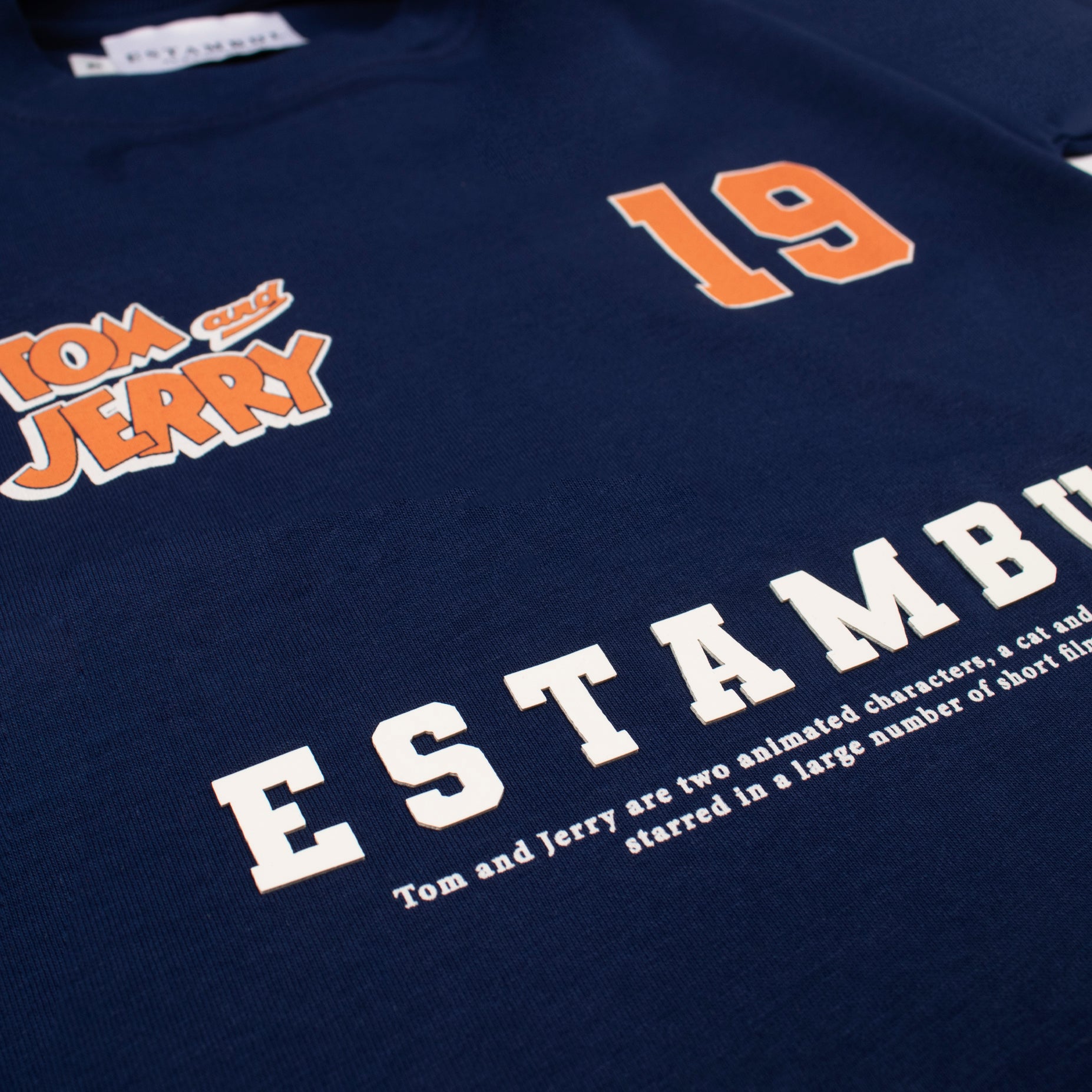 Oversize niño Baseball Tom y Jerry