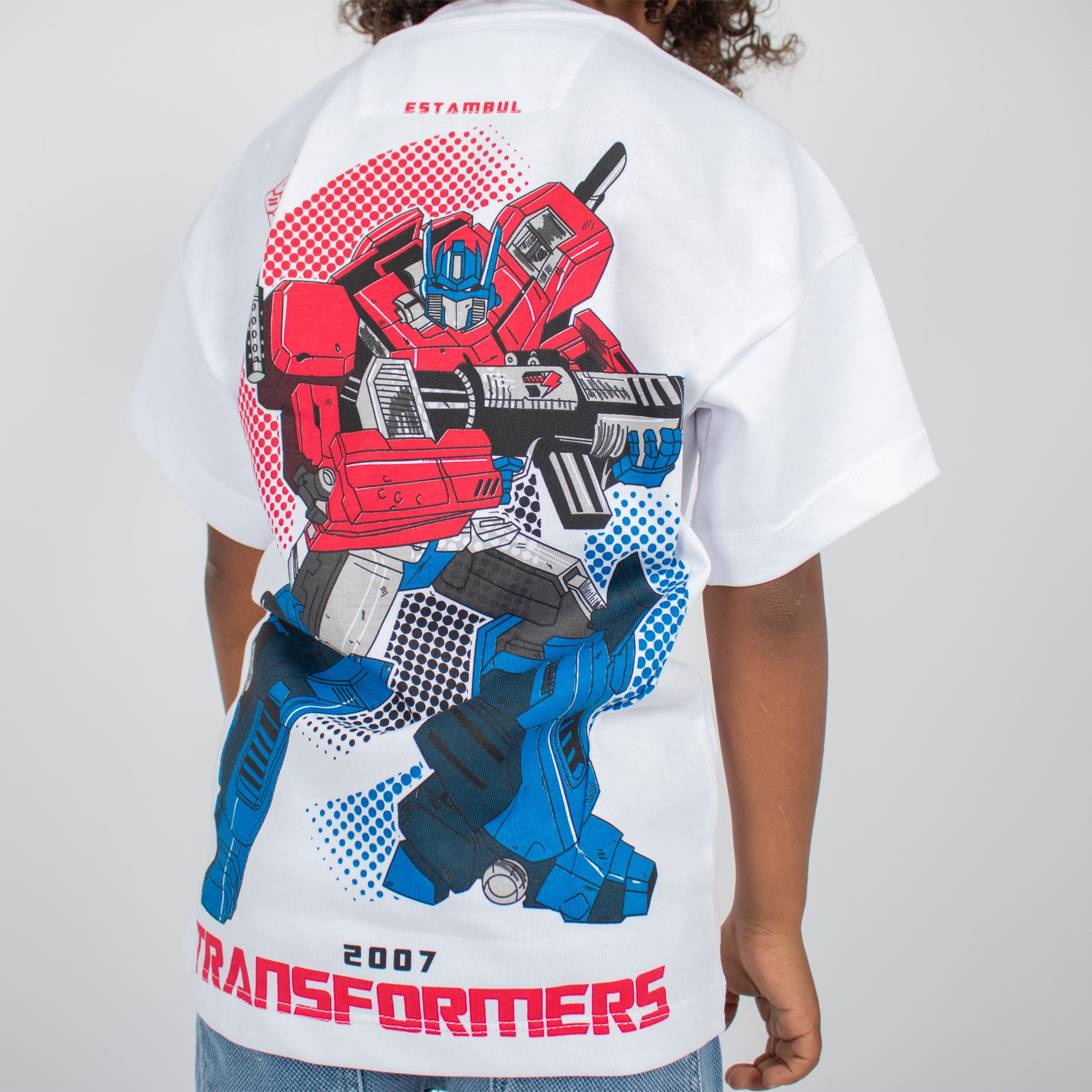 Oversize niño Transformers