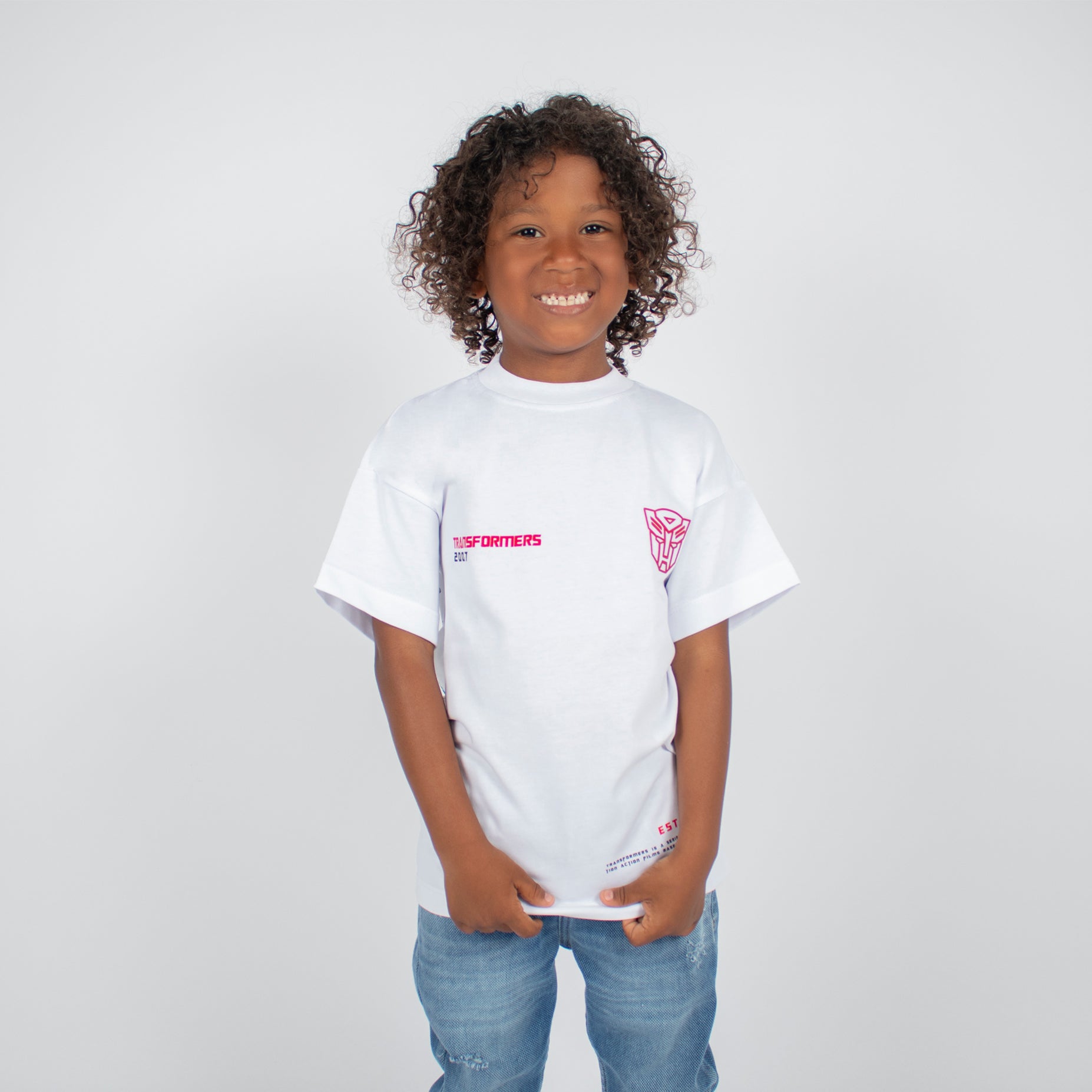 Oversize niño Transformers