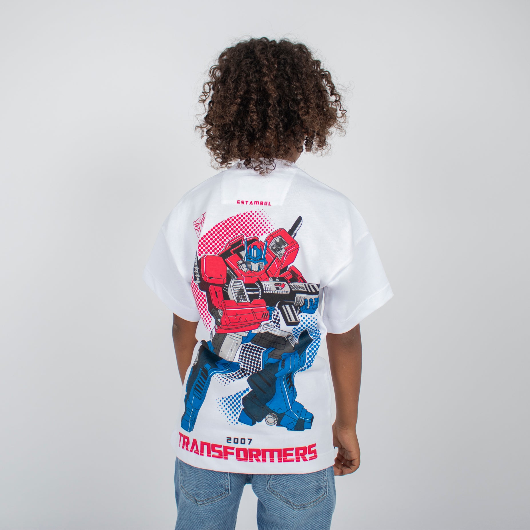Oversize niño Transformers