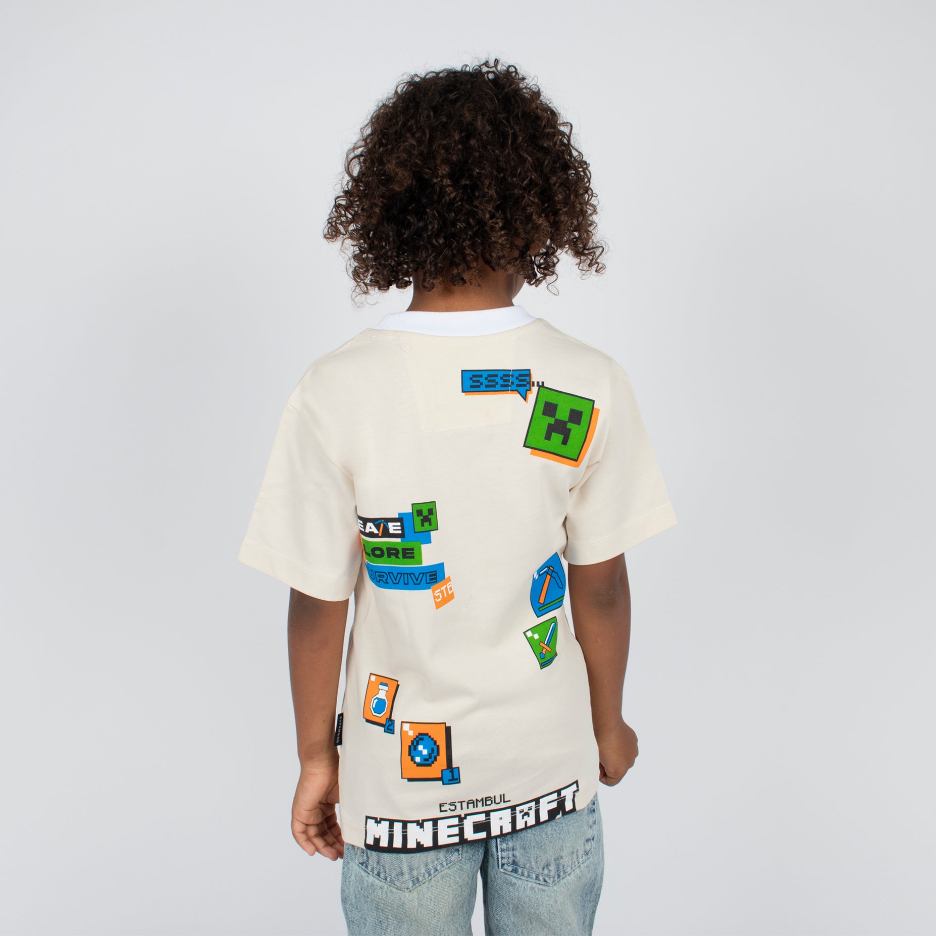 Oversize niño Minecraft