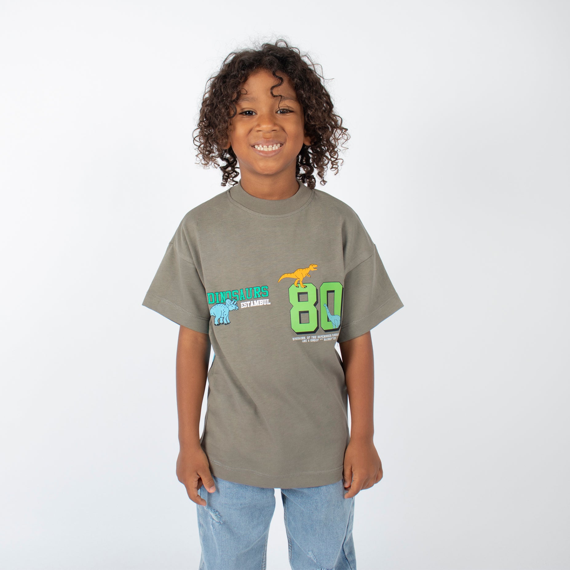 Oversize niño Dinosaurio