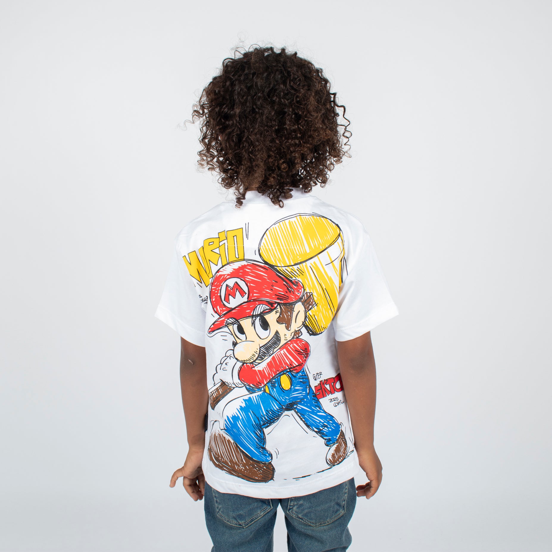 Oversize niño Super Mario
